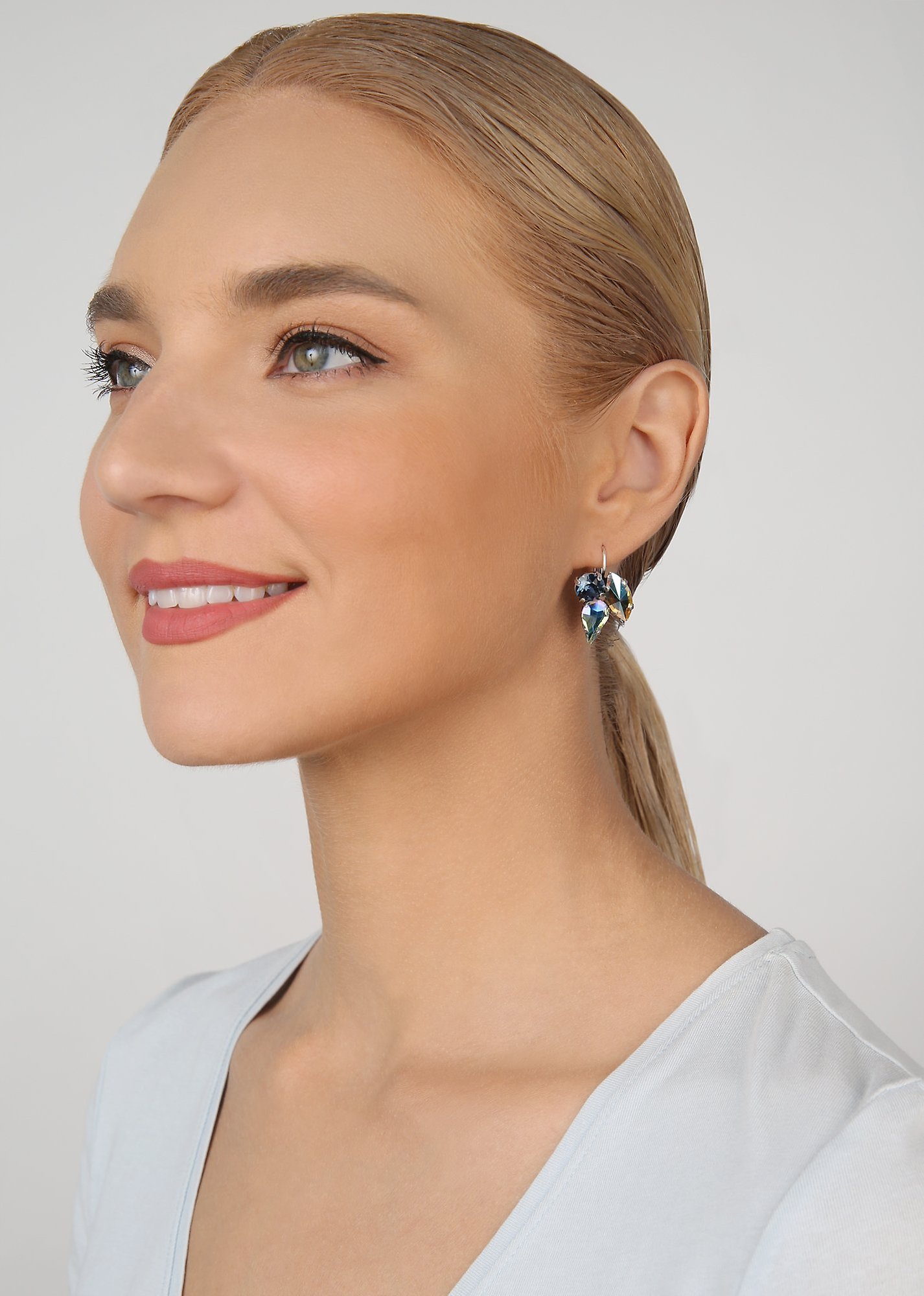 image pour Boucles d'oreilles Eurowire Ballroom Bleu  