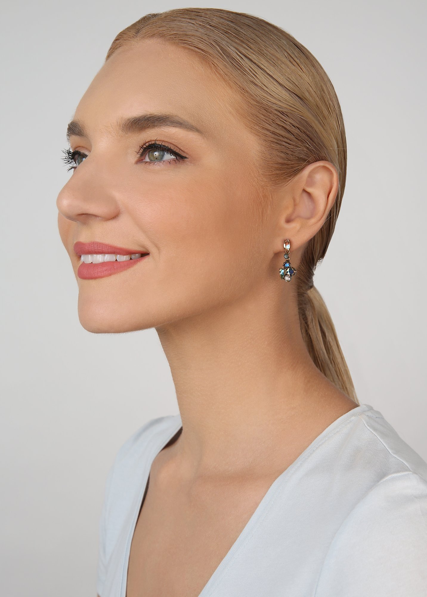 image for Earring Stud Dangling Ballroom Multi  