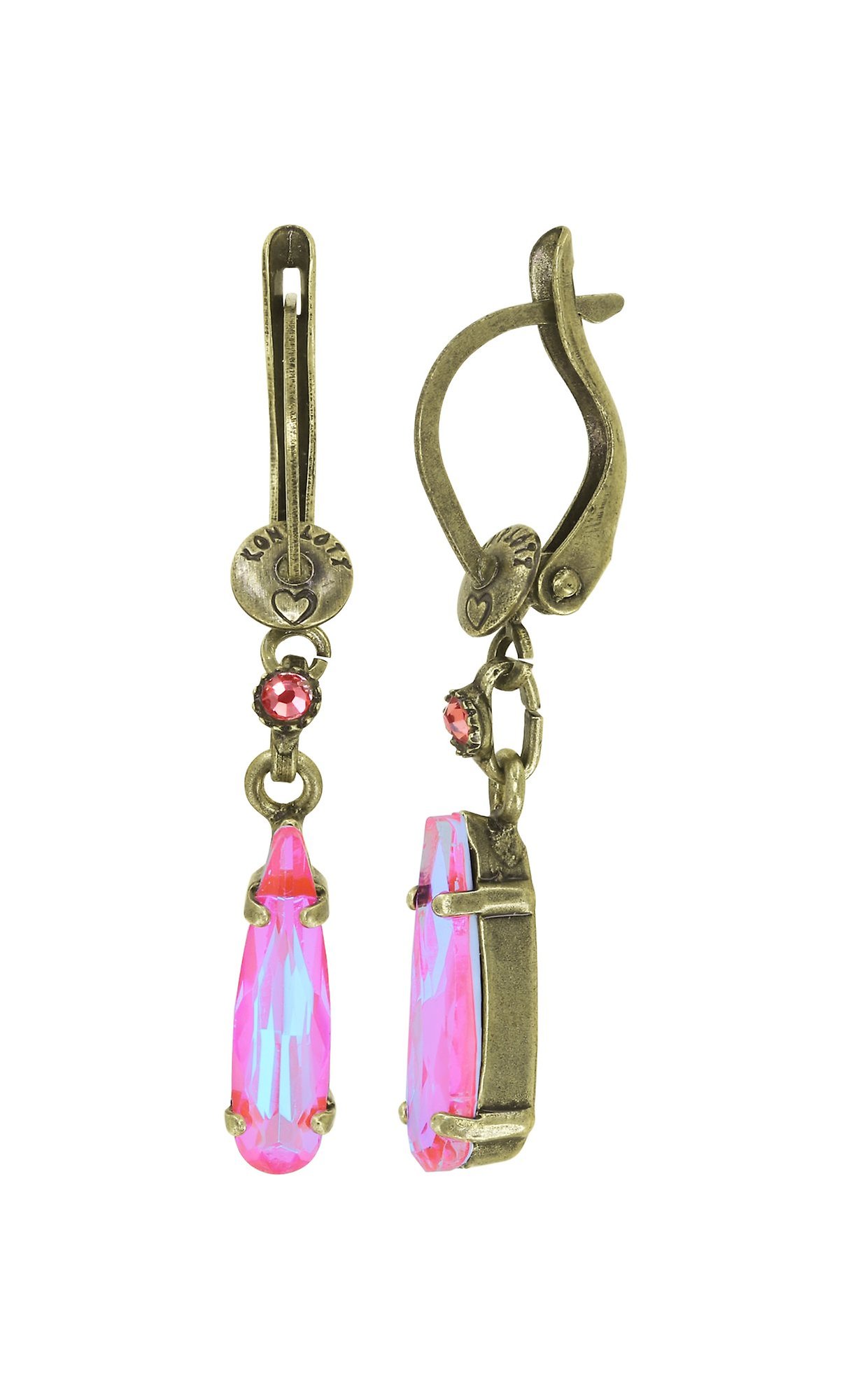 image pour Boucles d'oreilles pendantes Daily Desire Rouge  