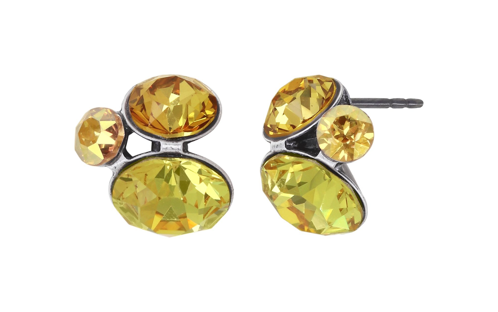 image for Earring Stud Disco Star Yellow  