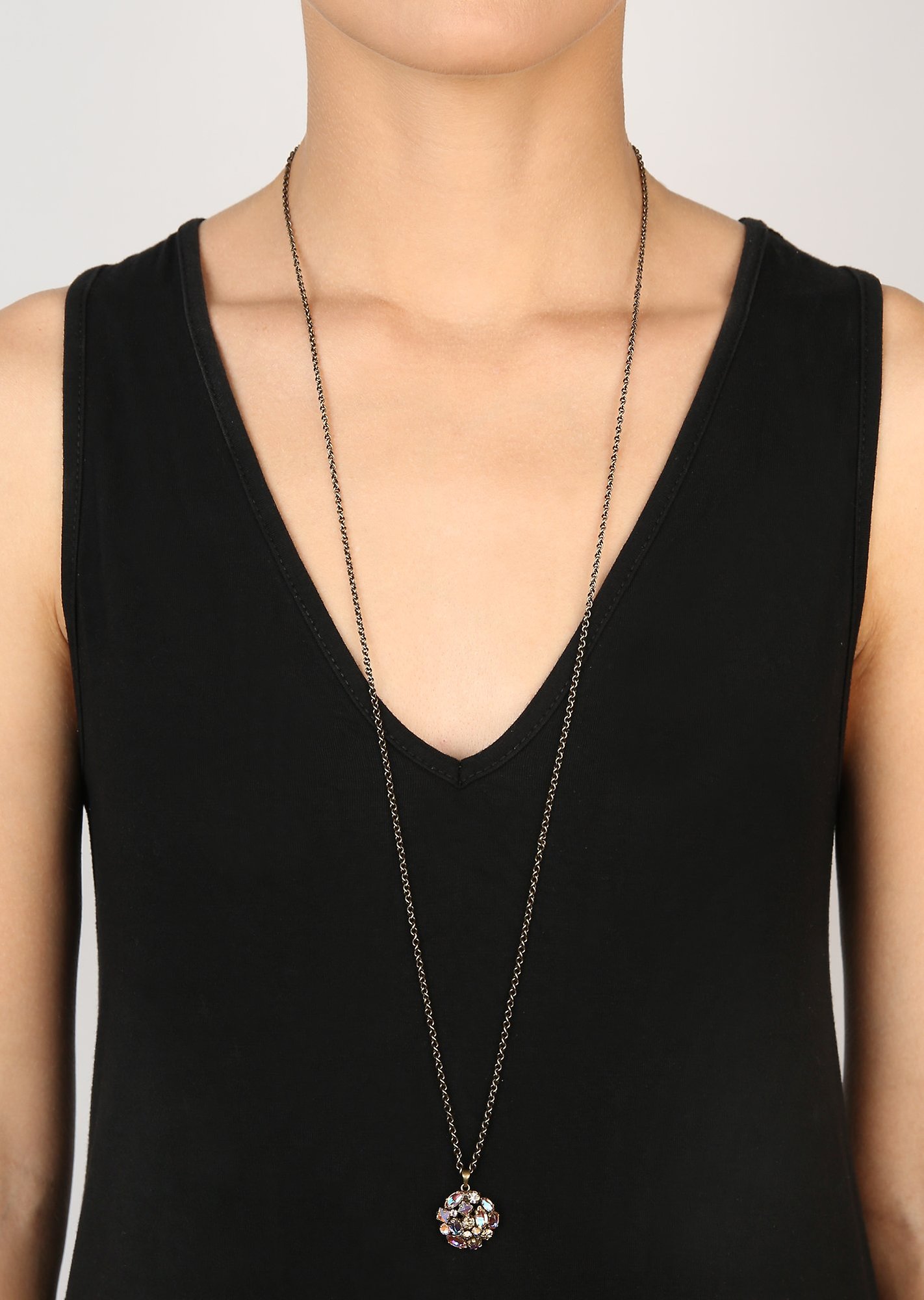 image for Necklace pendant (long) Ballroom Beige  size S