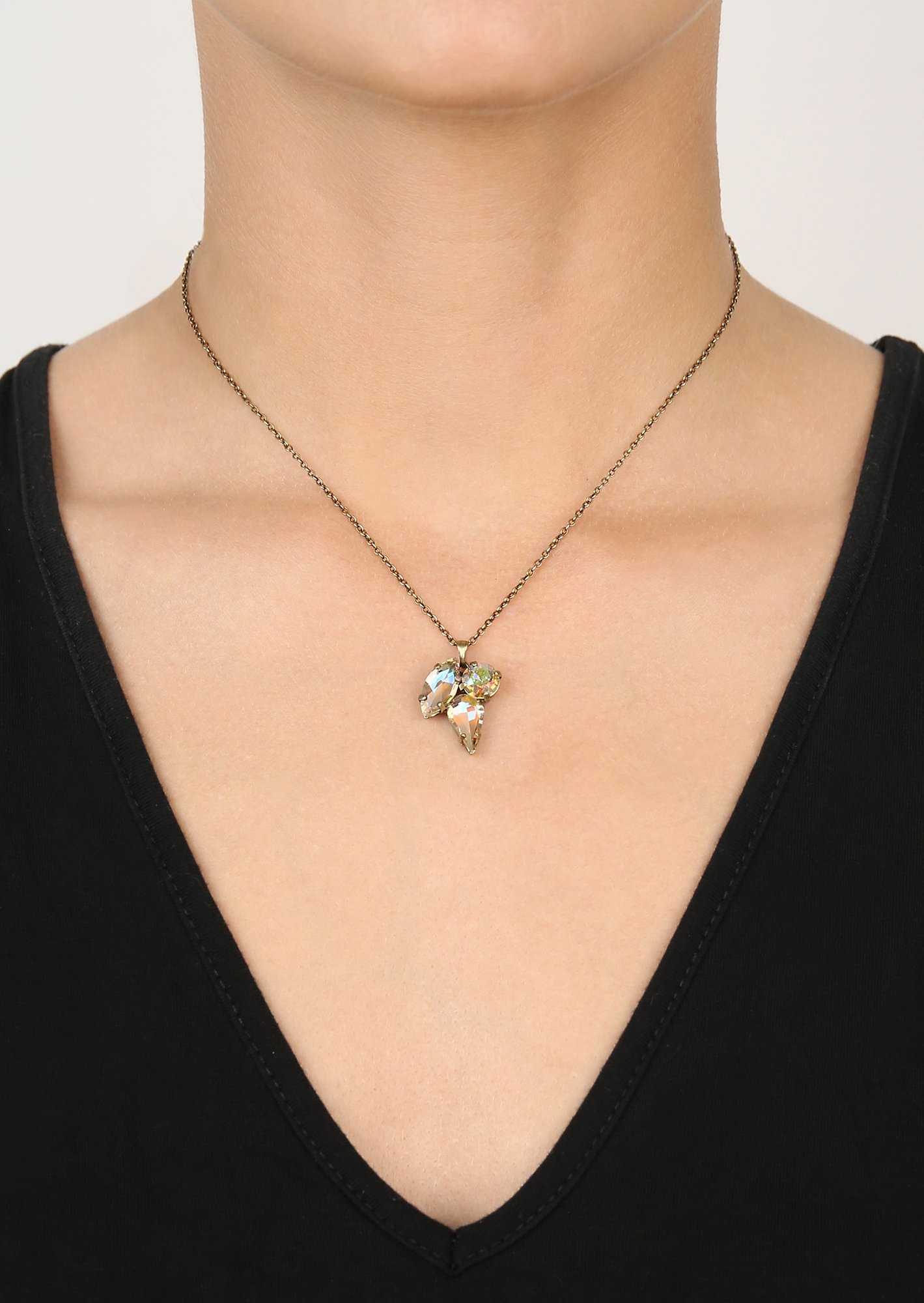 image pour Collier pendant Ballroom Jaune  