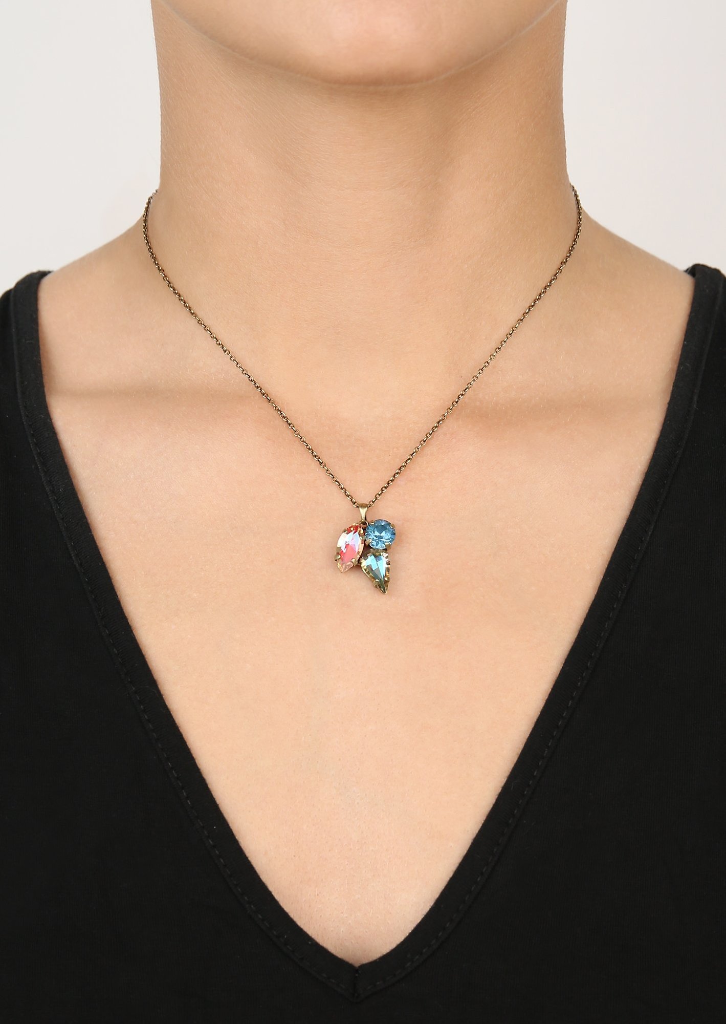 image for Necklace Pendant Ballroom Multi  