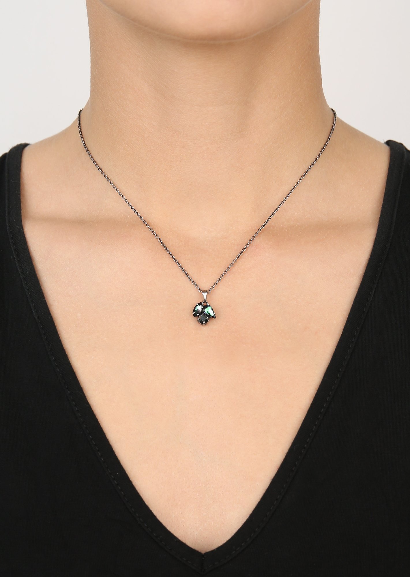 image for Necklace Pendant Ballroom Black  