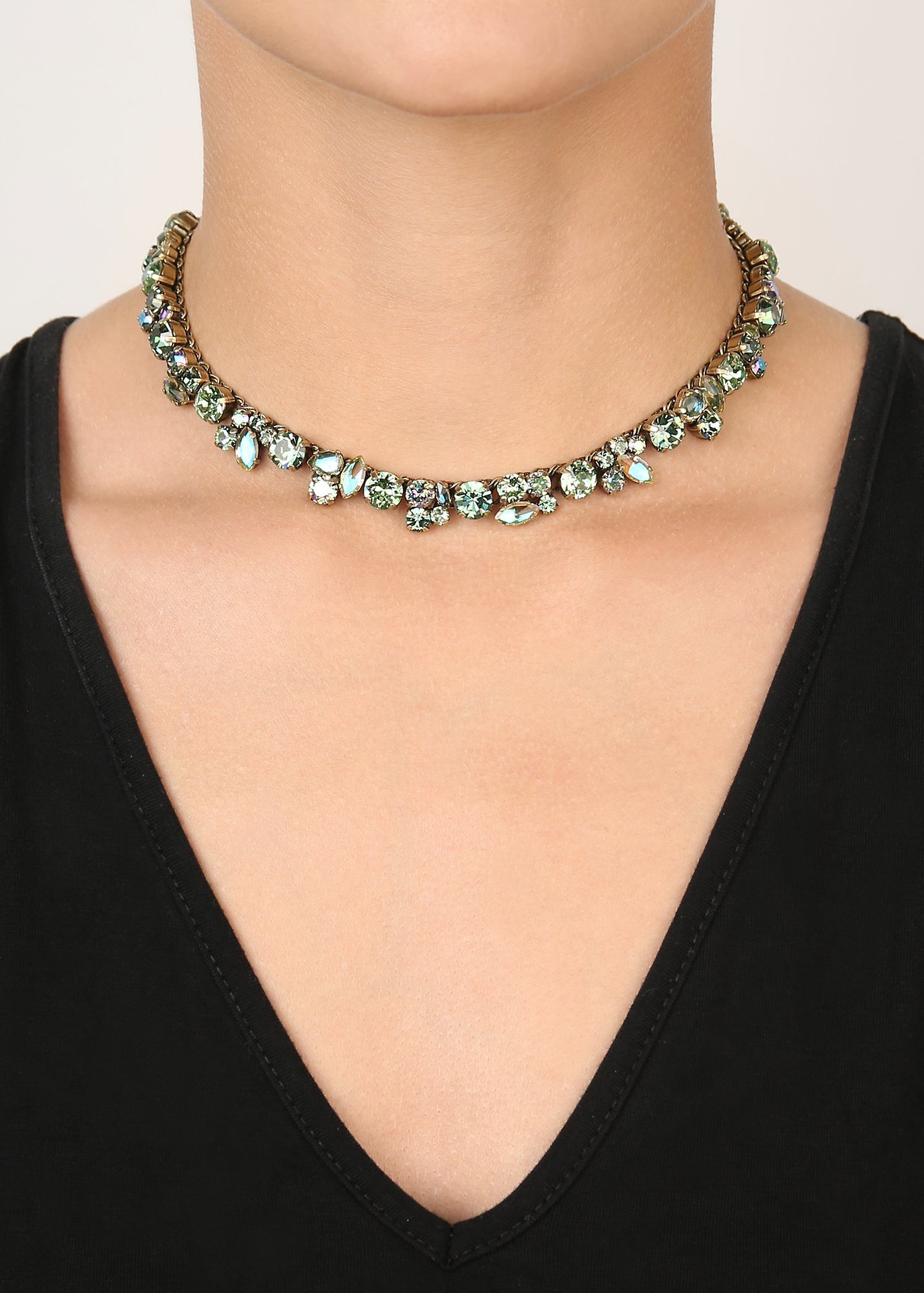 image pour Collier Ballroom Vert  