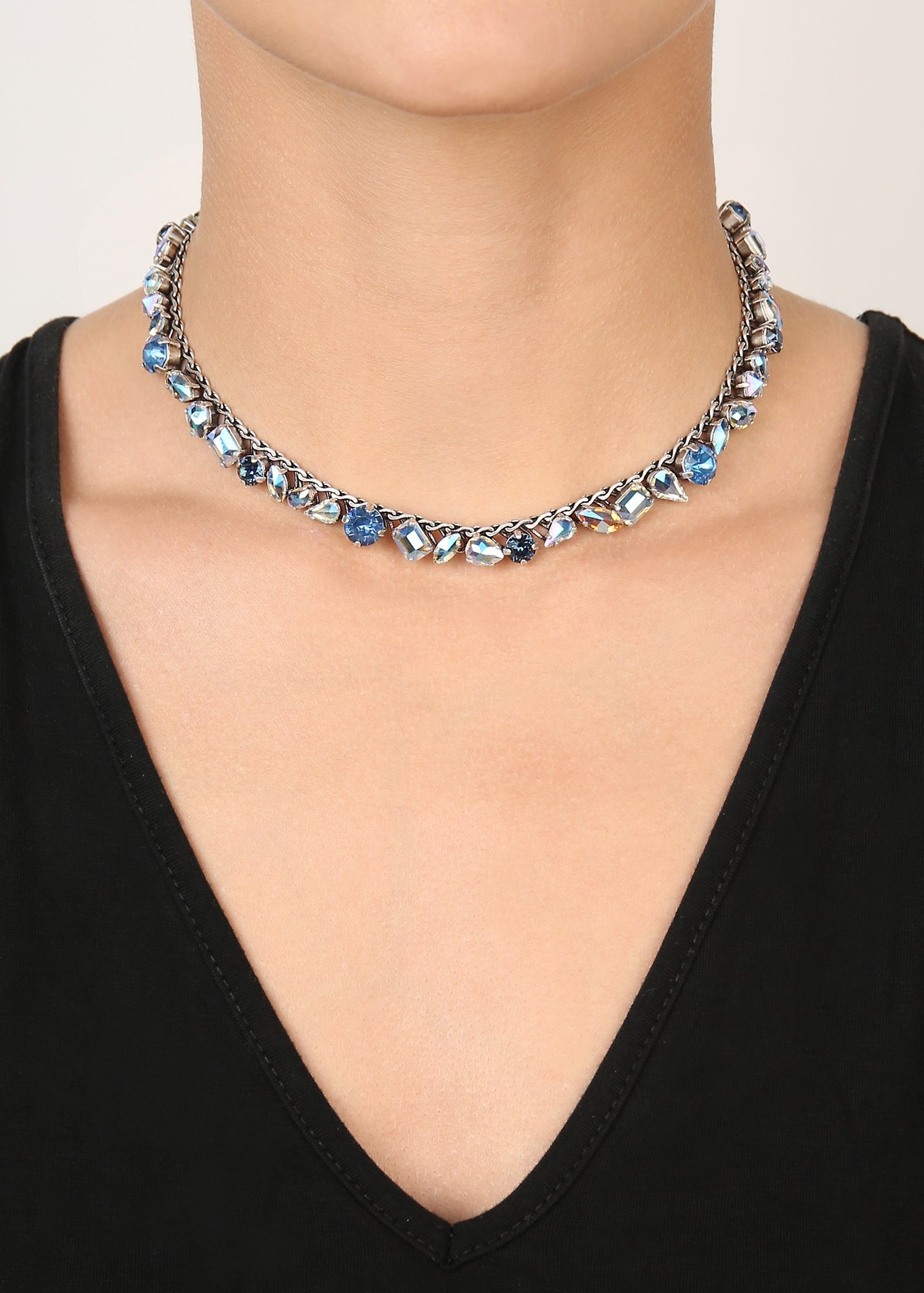 image pour Collier Ballroom Bleu  