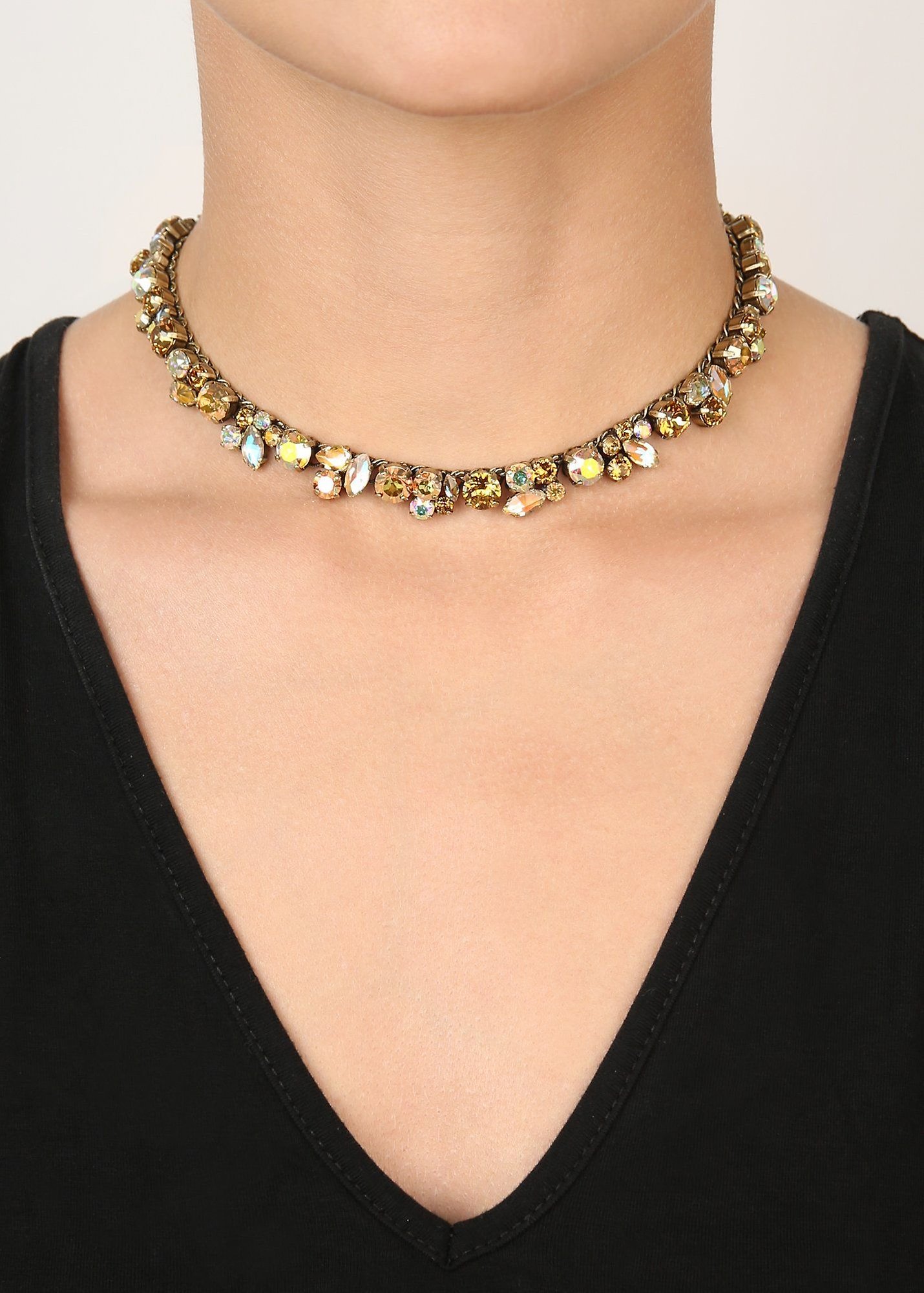 image pour Collier Ballroom Jaune  