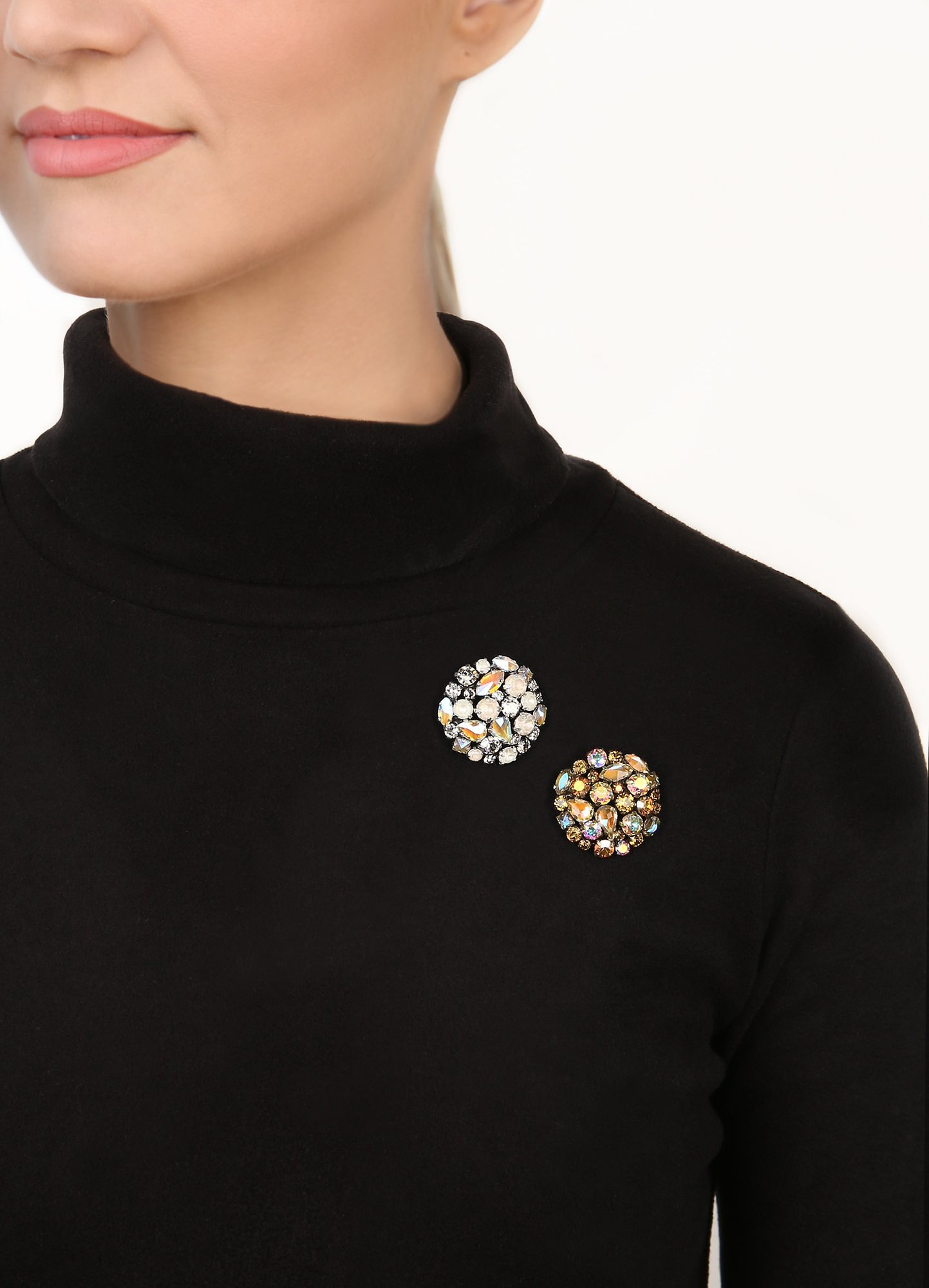 image for Brooch Ballroom White  size M