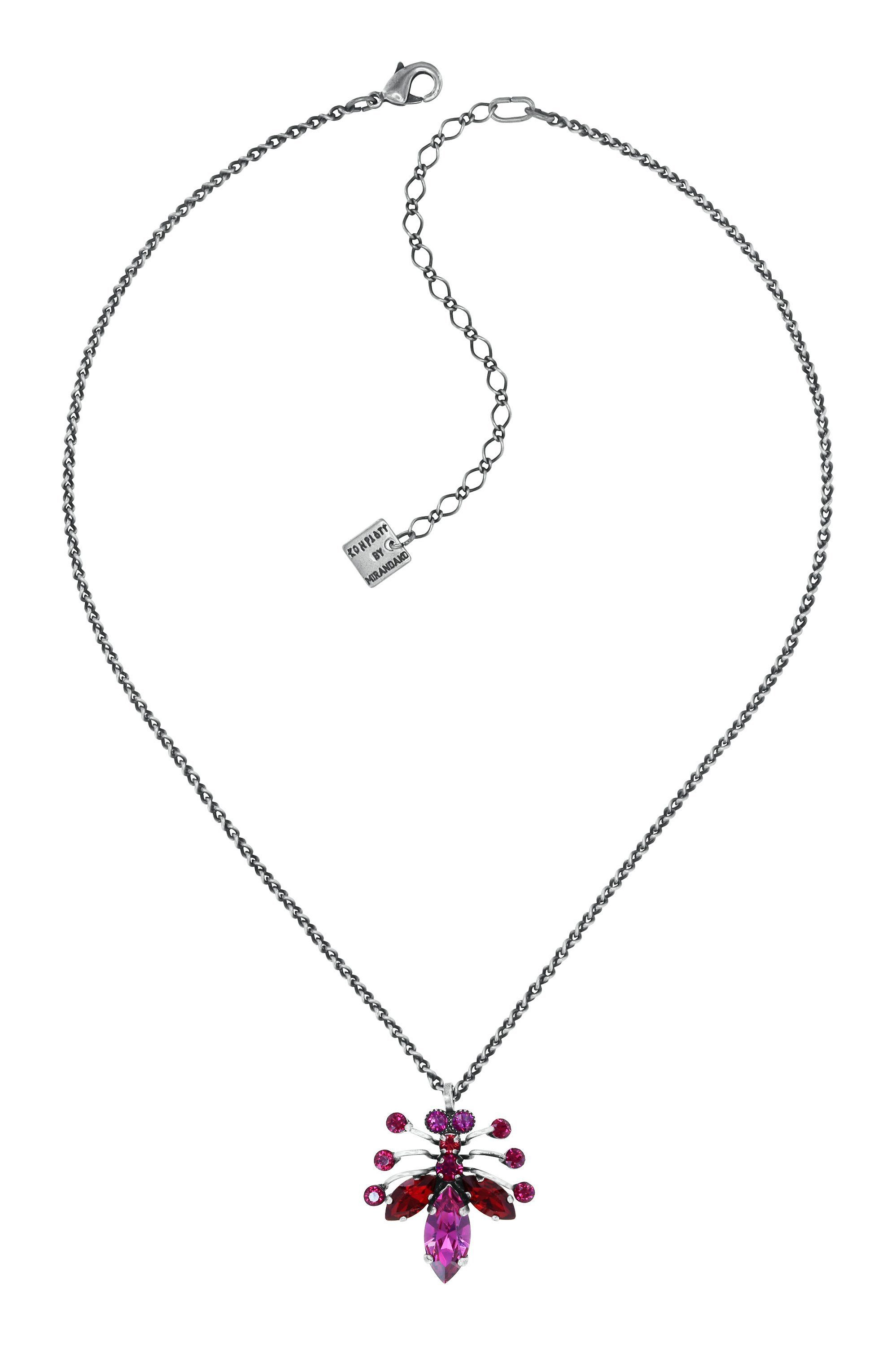 image pour Collier pendant Clubbing Bugs Rouge  