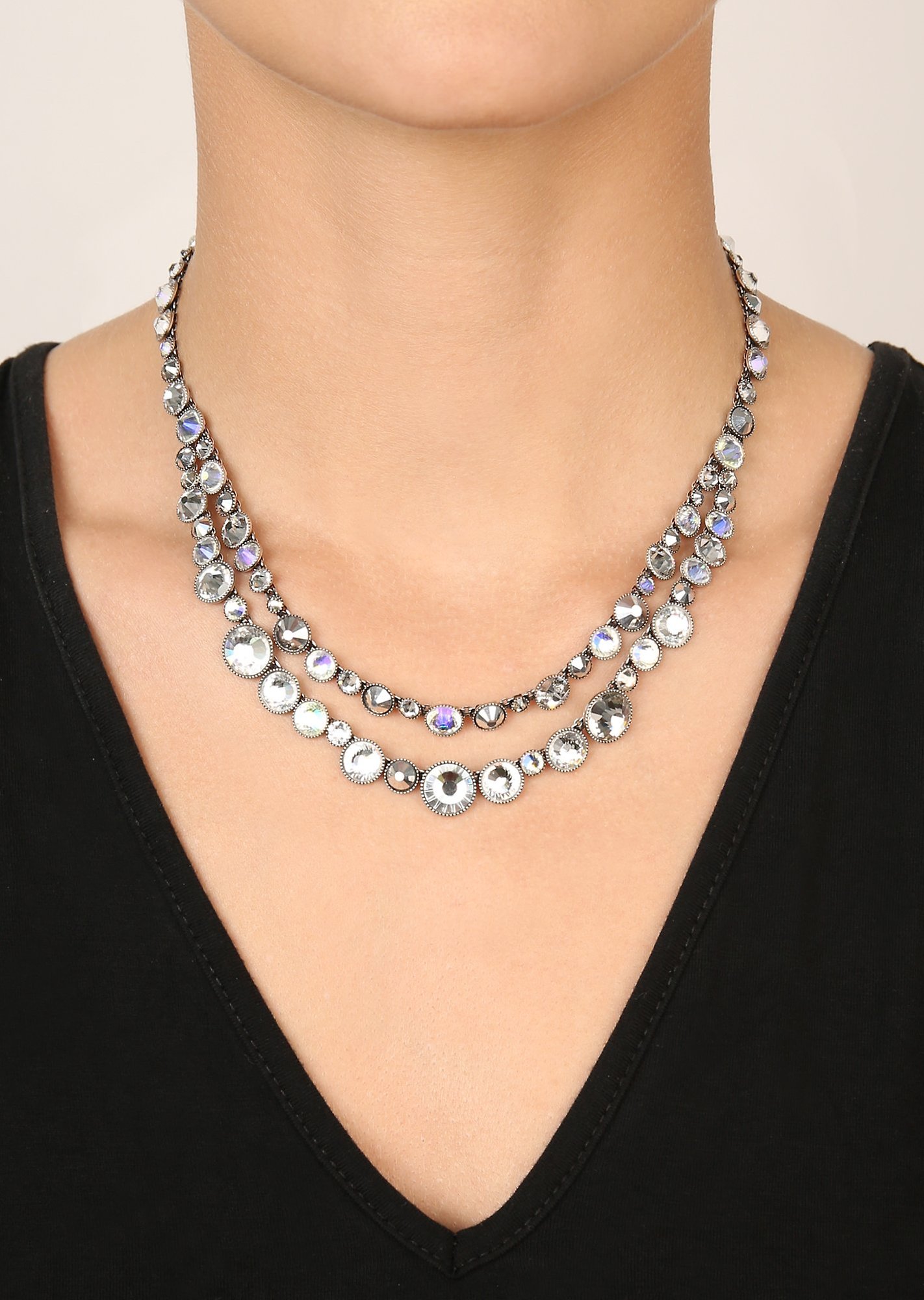 Kép Necklace Water Cascade Glam White  