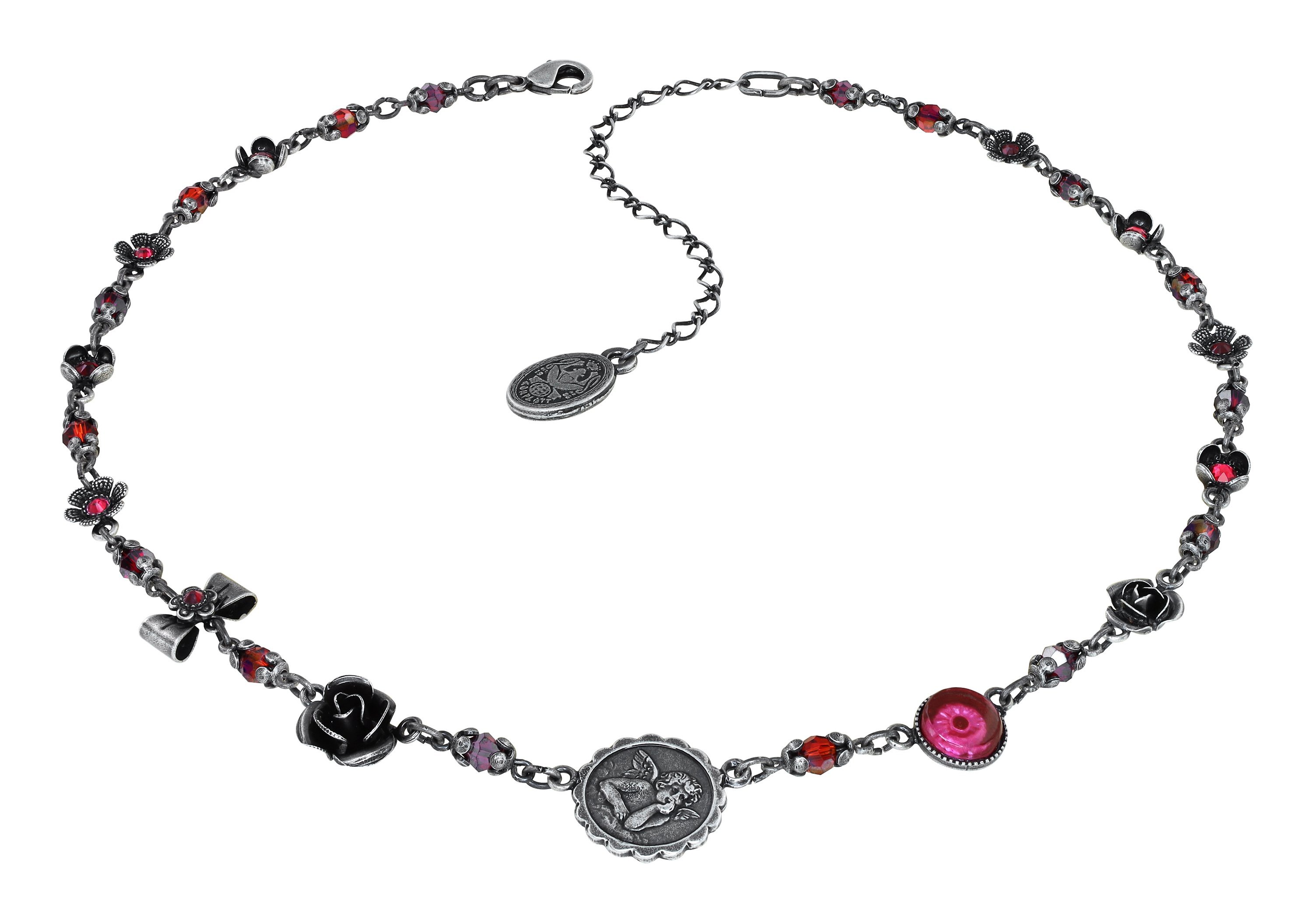 Bild für Halskette Love, Hope and Destiny Rot  