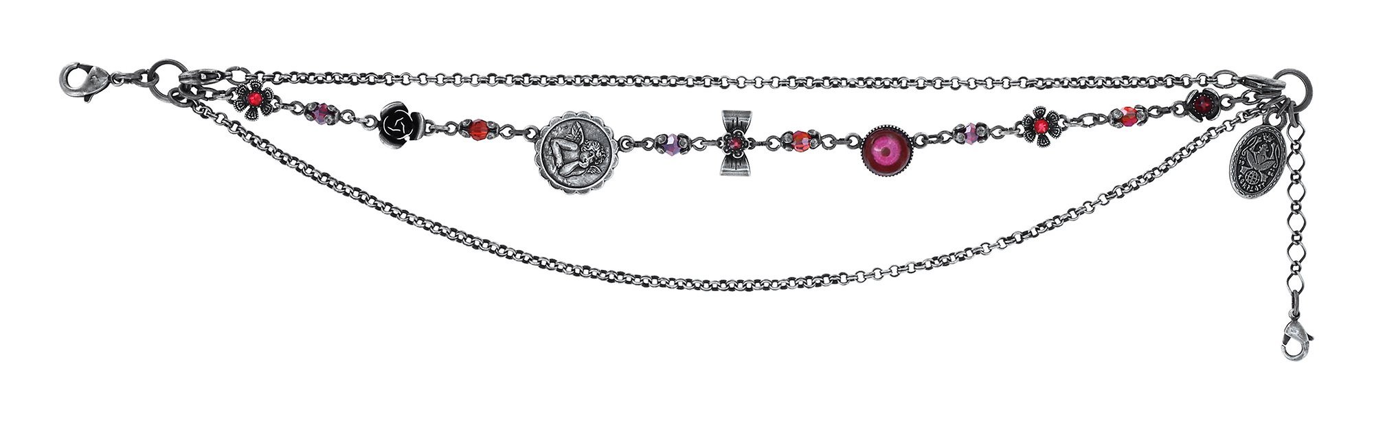 image pour Chevillière Love, Hope and Destiny Rouge  