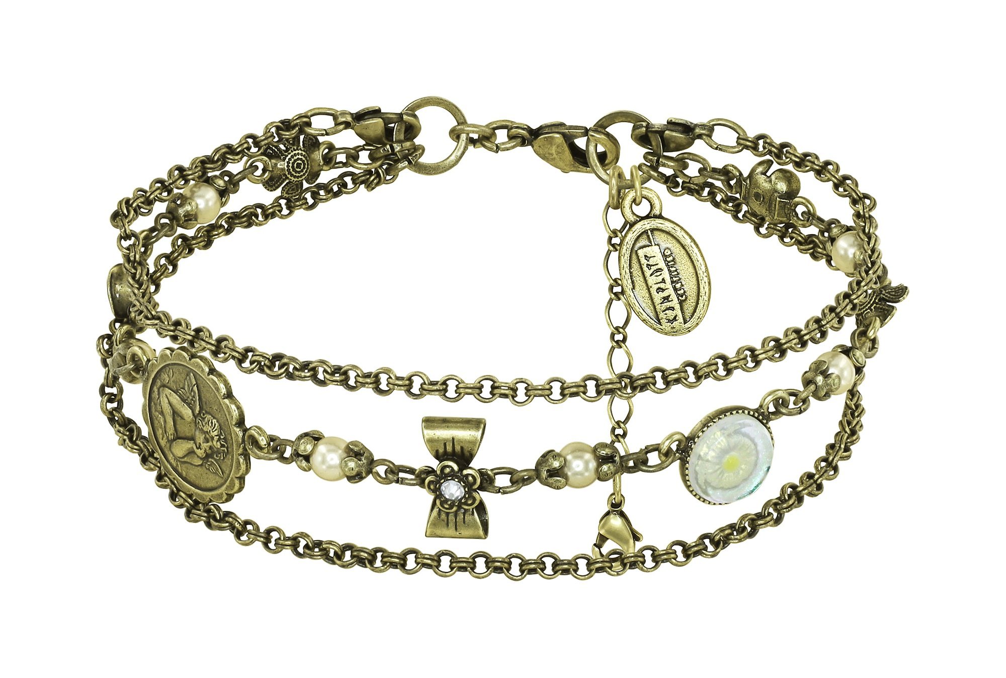 image for Anklet Love, Hope and Destiny White  