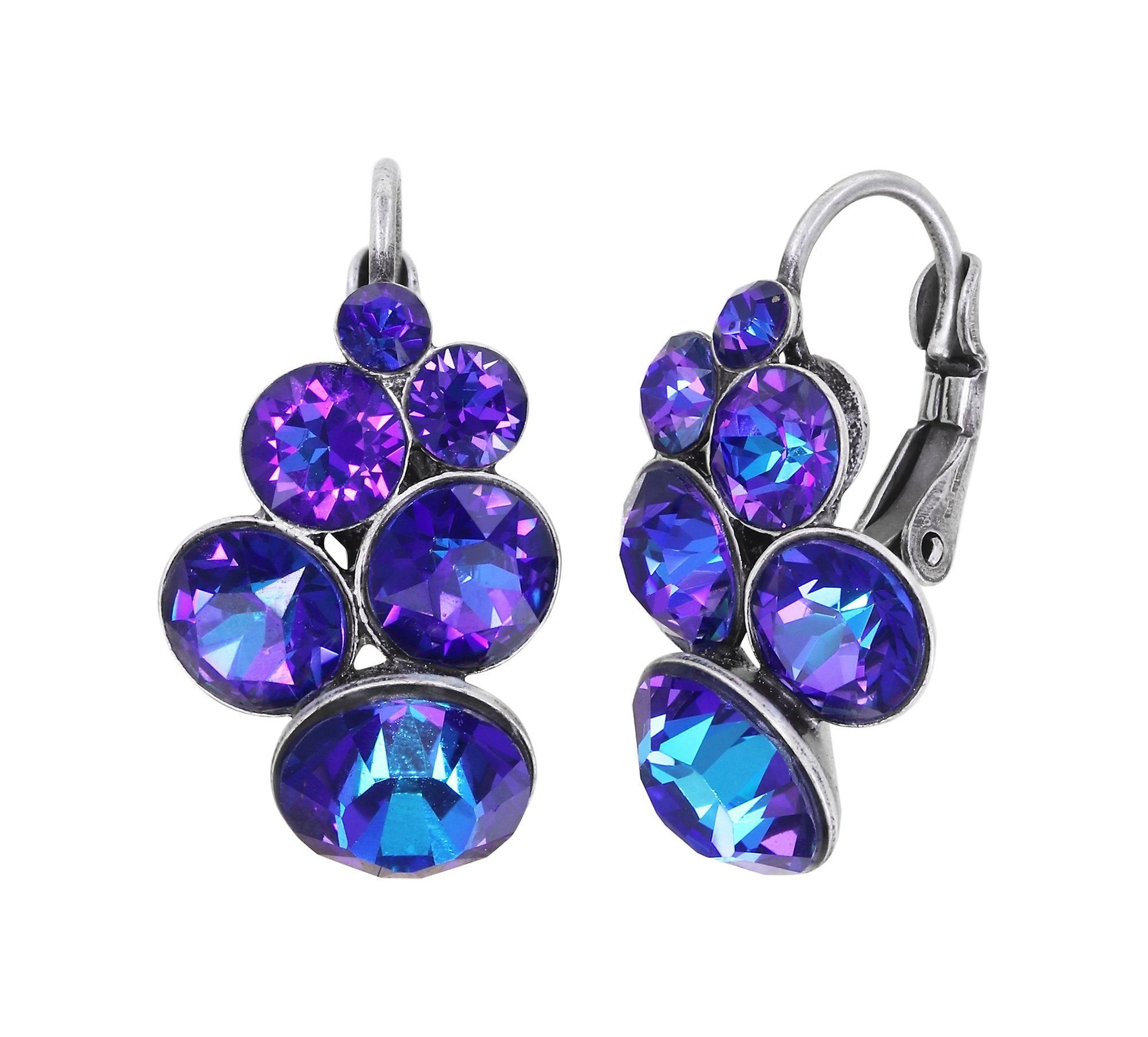 image for Earring Eurowire Petit Glamour Lila  