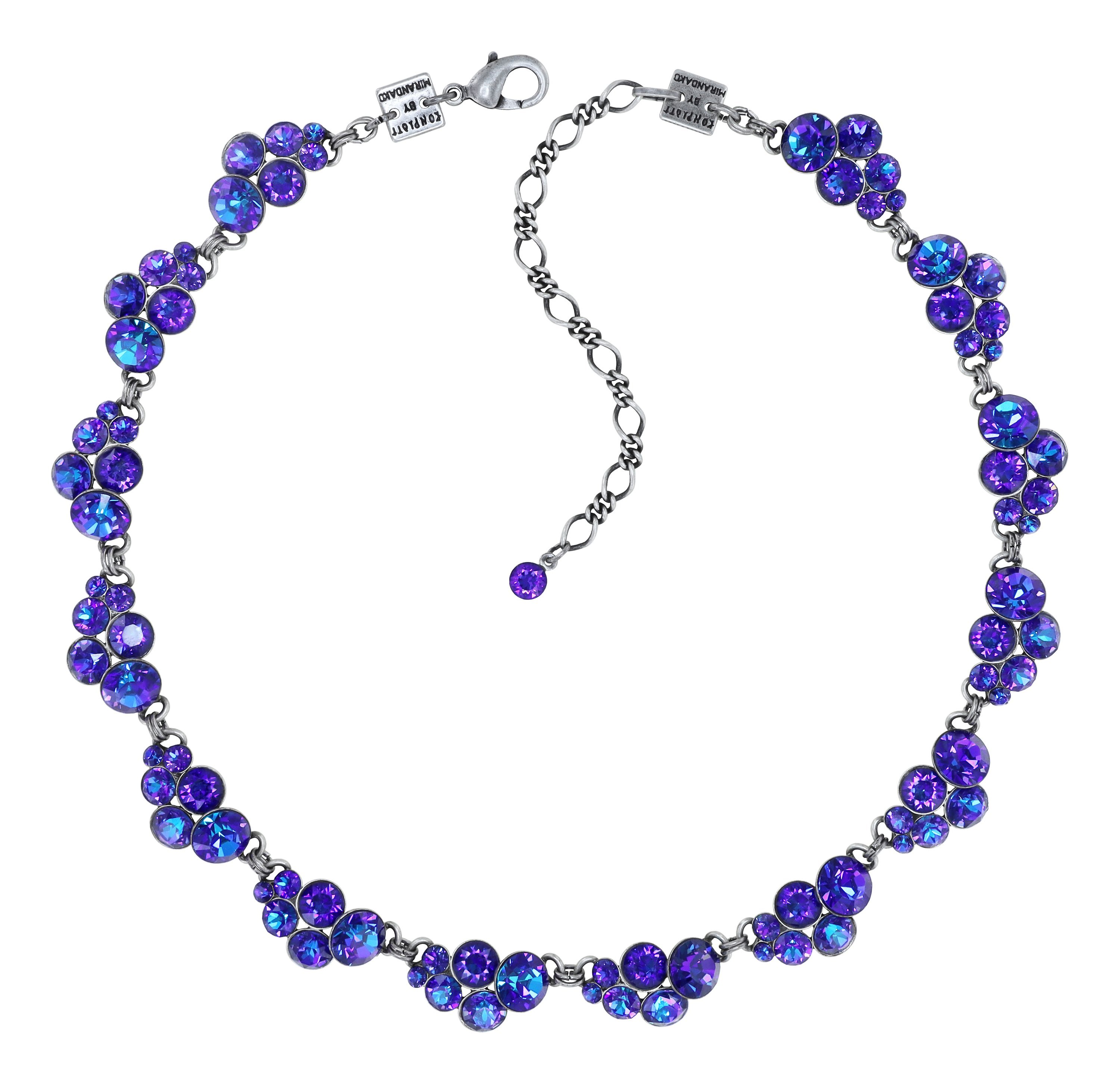 Bild für Halskette Collier Petit Glamour Lila  