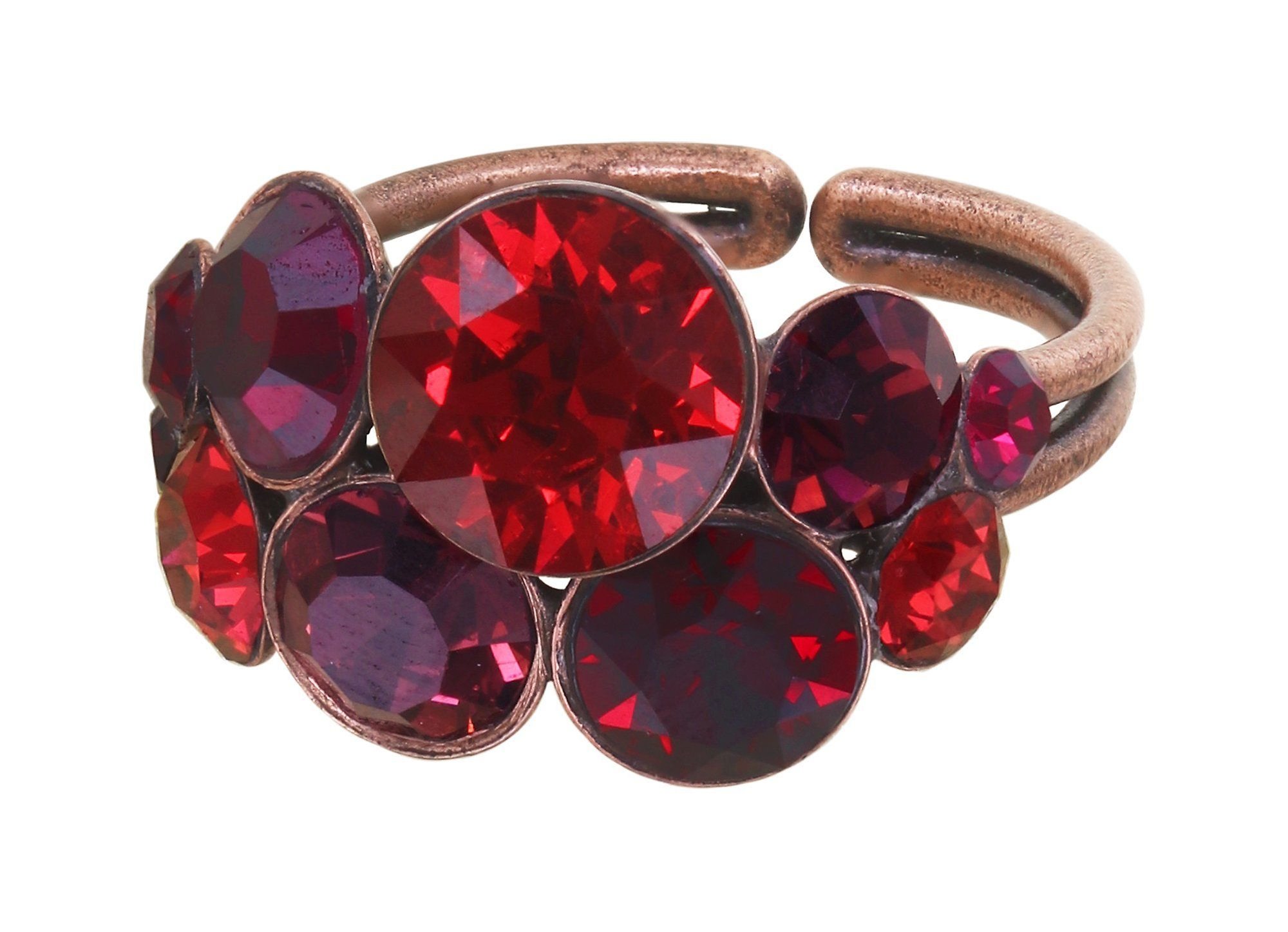 Bild für Ring Petit Glamour Rot  