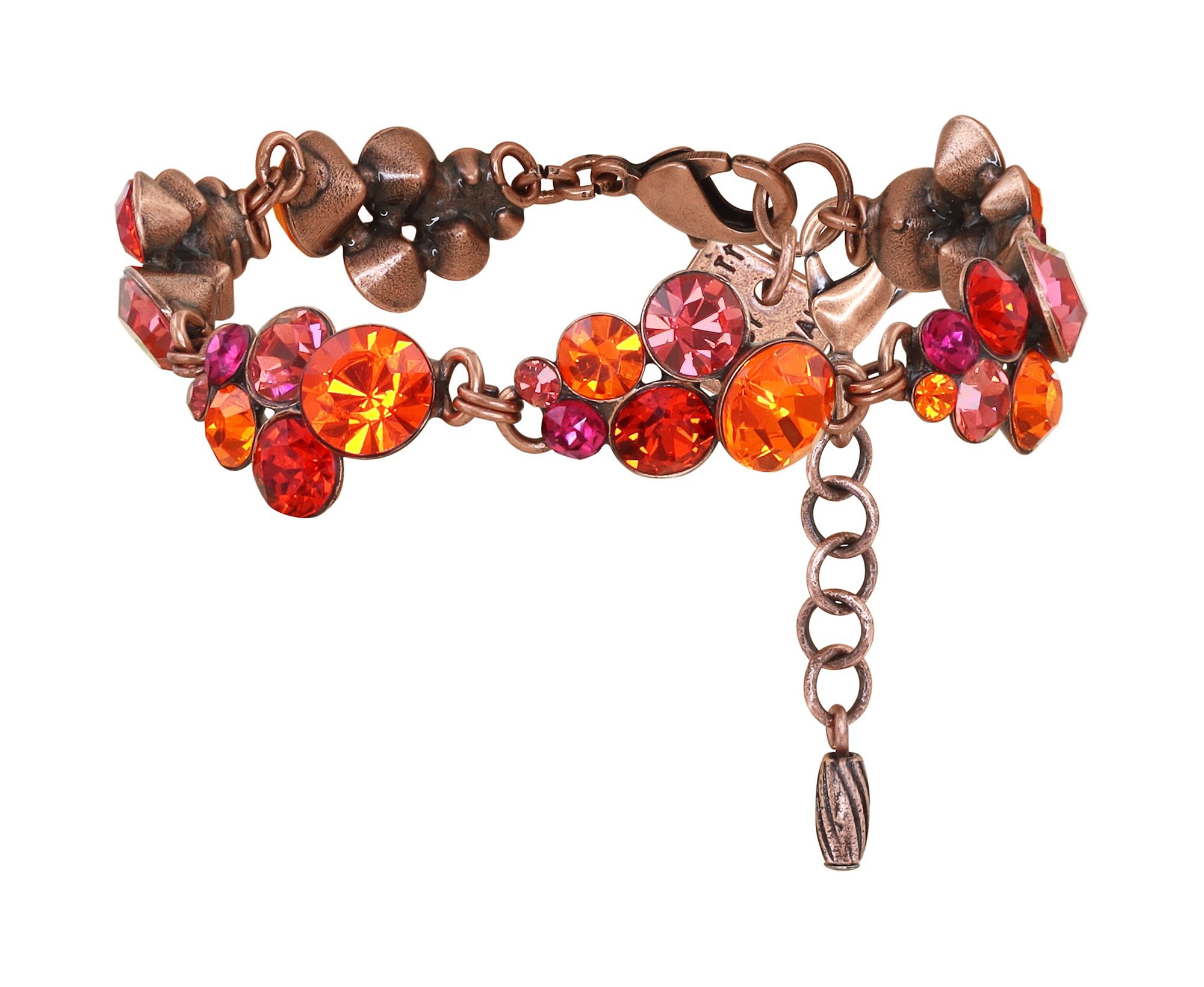 image pour Bracelet Petit Glamour Rose / Orange  