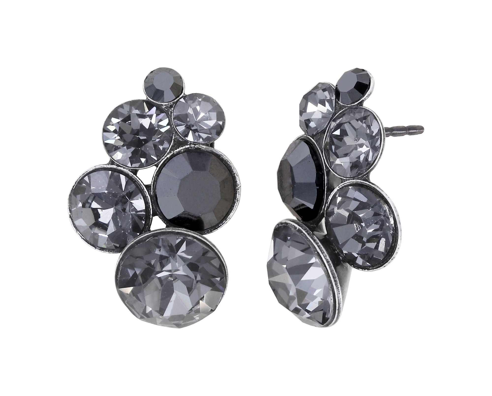 image for Earring stud Petit Glamour Black  