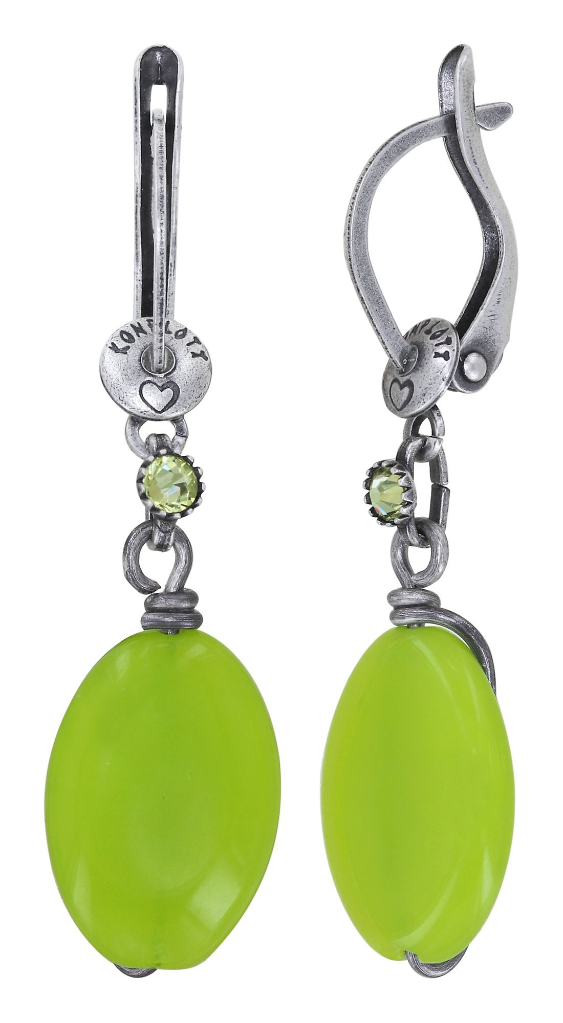 image pour Boucles d'oreilles pendantes Daily Desire Jaune  