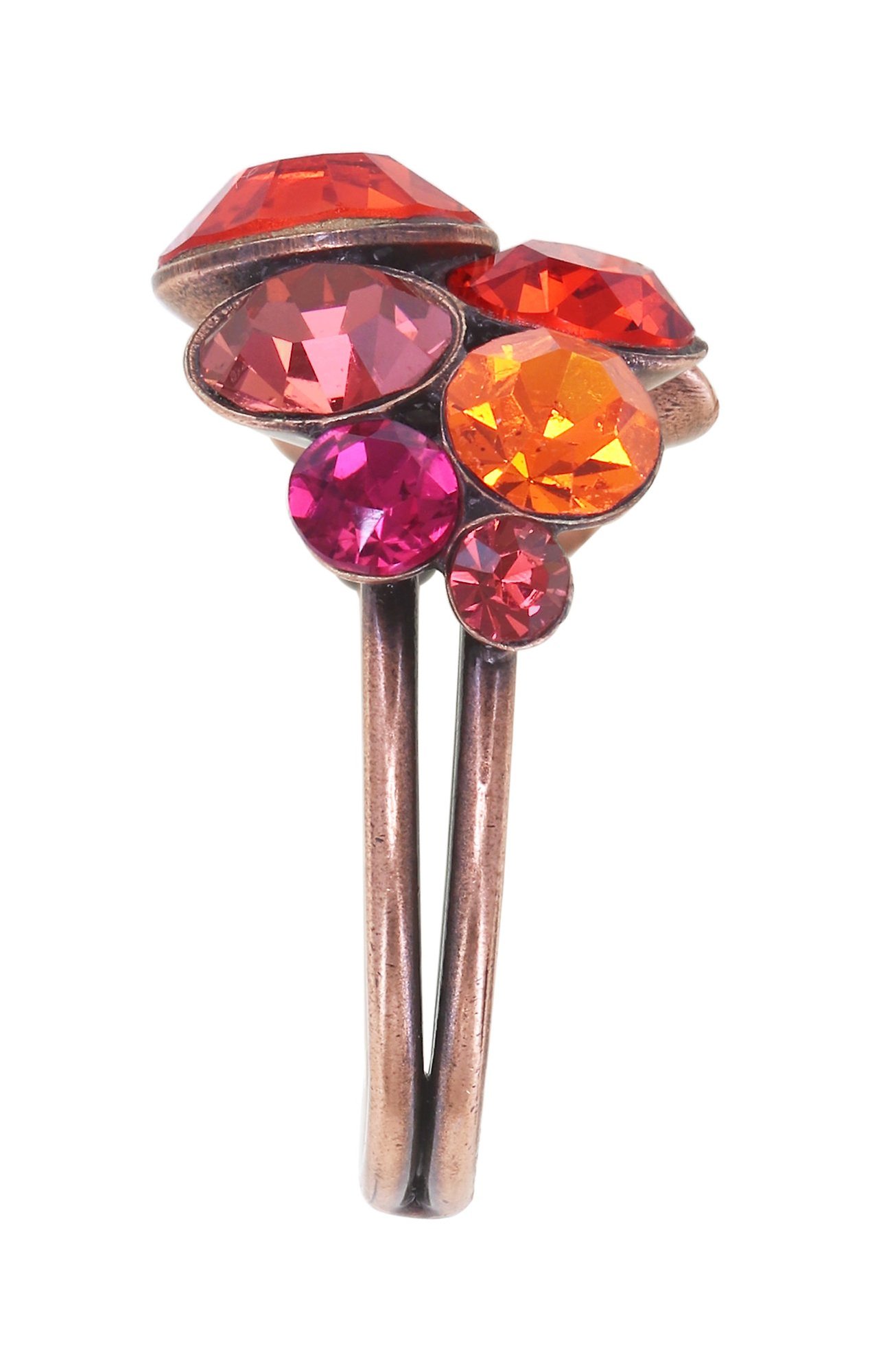 image pour Anneau Petit Glamour Rose / Orange  