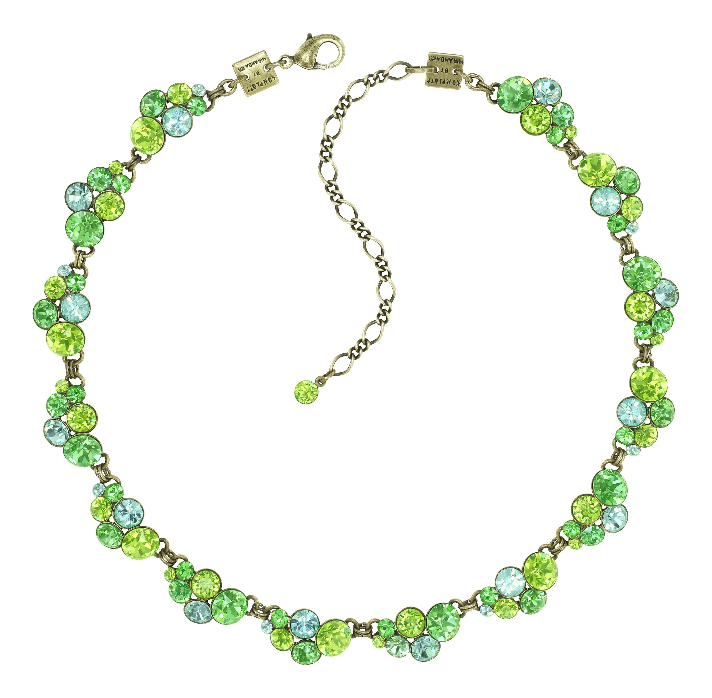 image pour Collier Petit Glamour Vert  