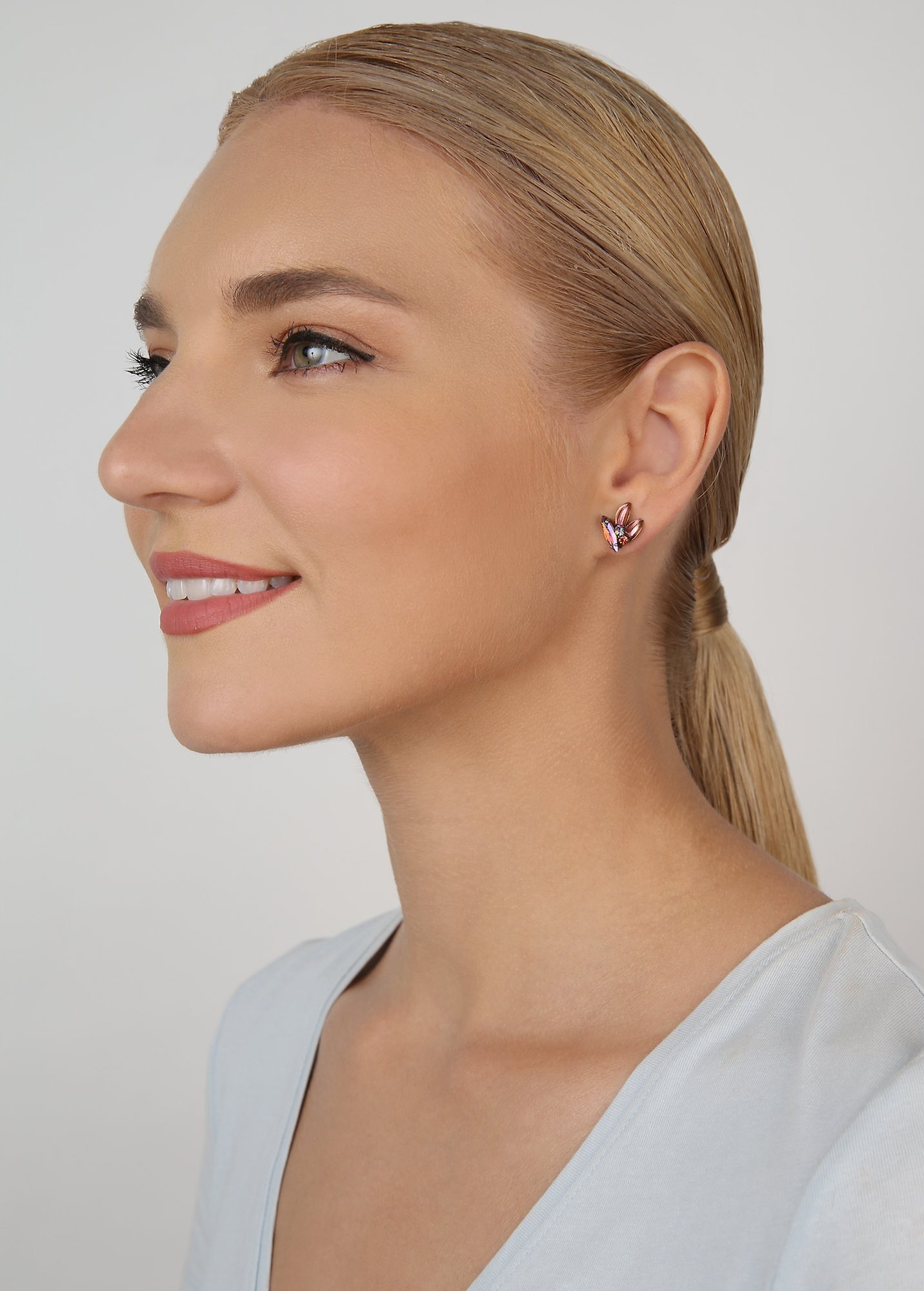 image for Earring Stud IceForest Orange  