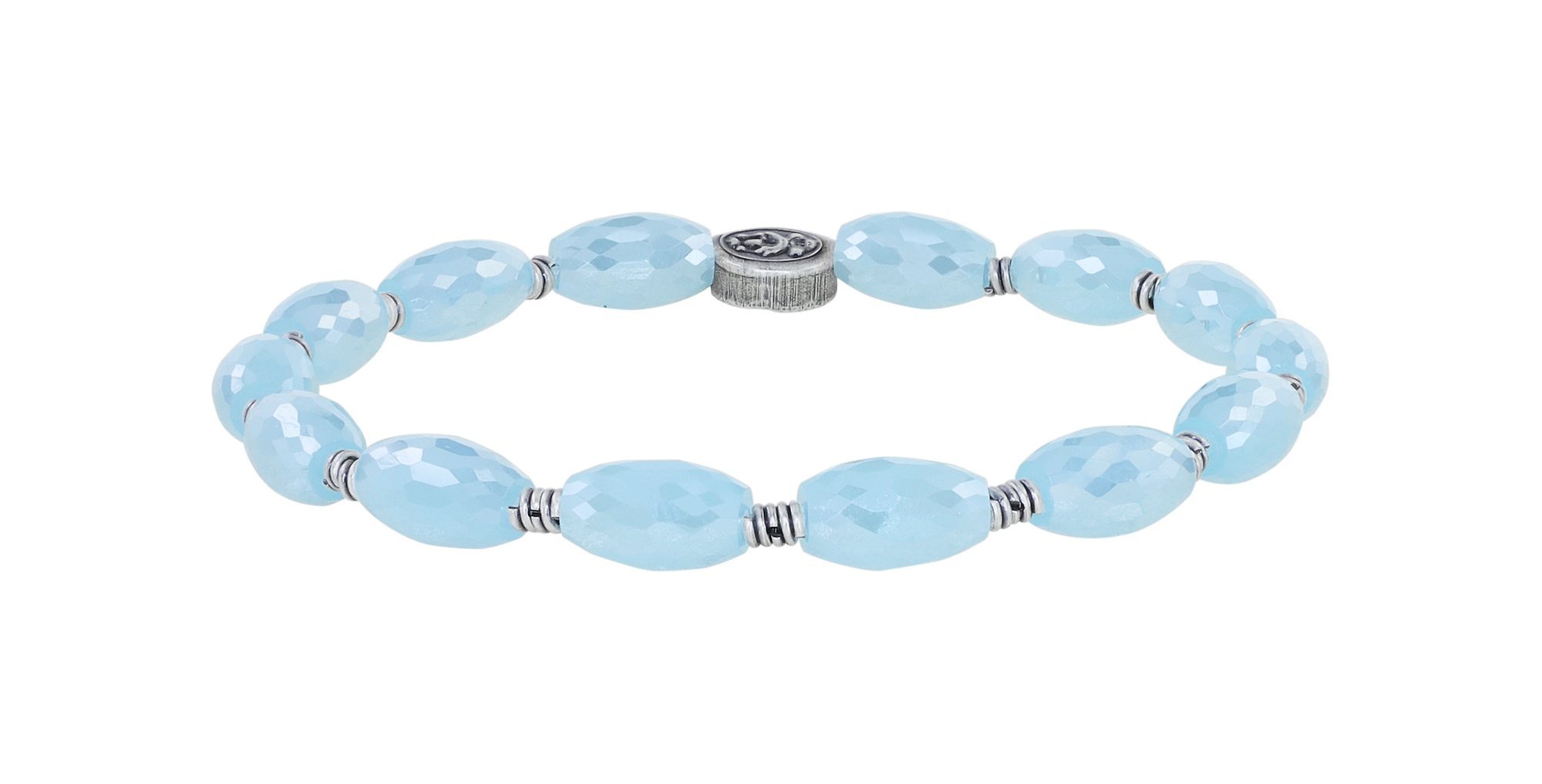 image for Bracelet Elastic Petit Glamour d´Afrique Light Blue  