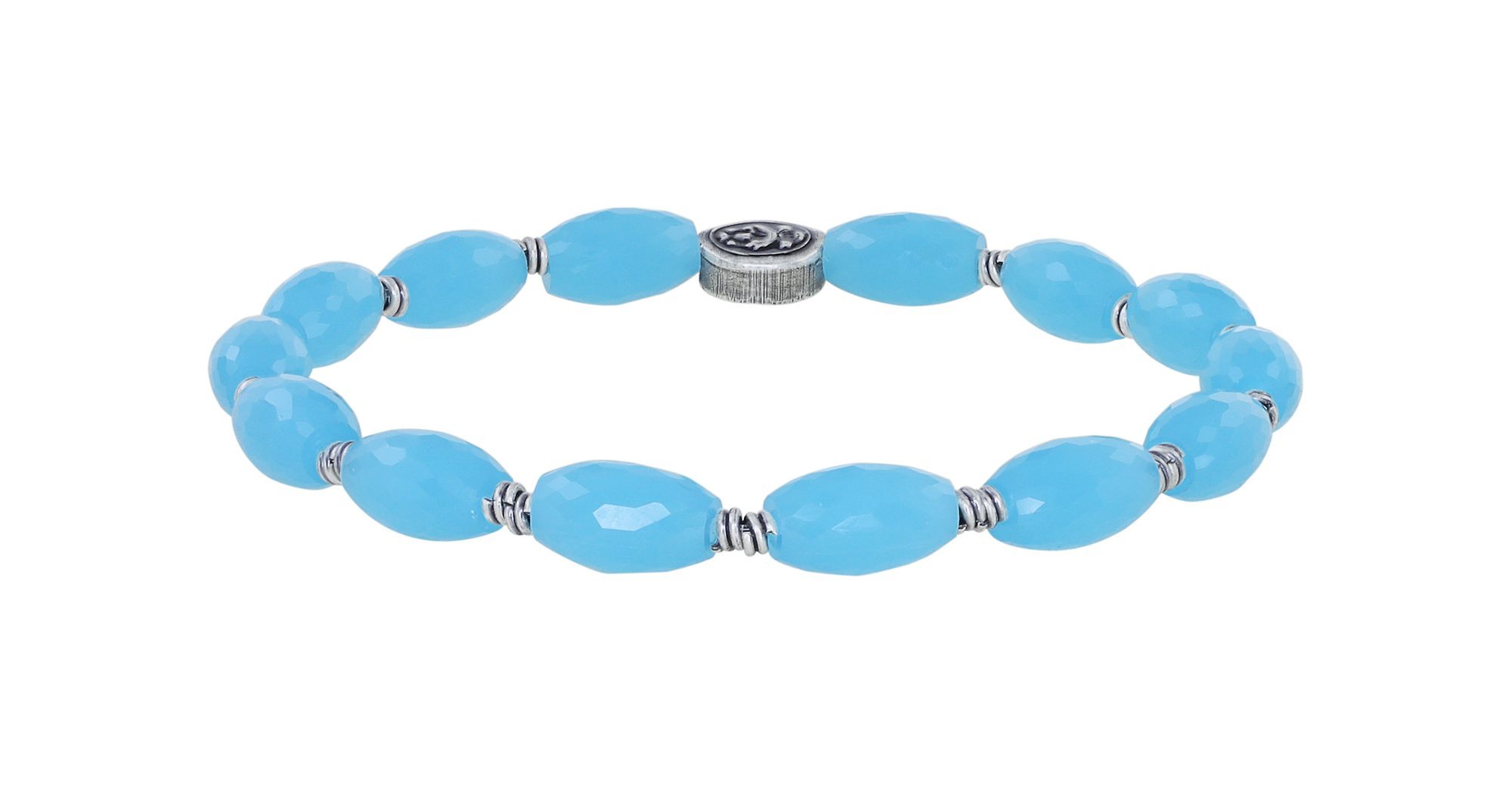 image for Bracelet Elastic Petit Glamour d´Afrique Light Blue  