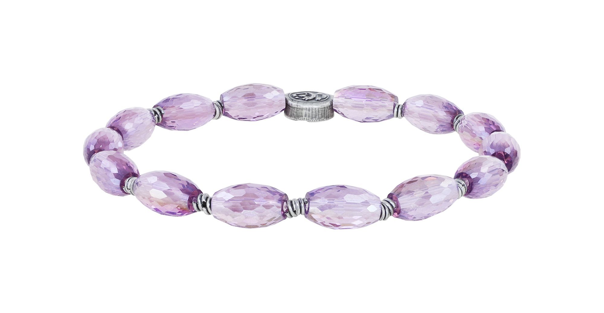 image for Bracelet Elastic Petit Glamour d´Afrique Lila  