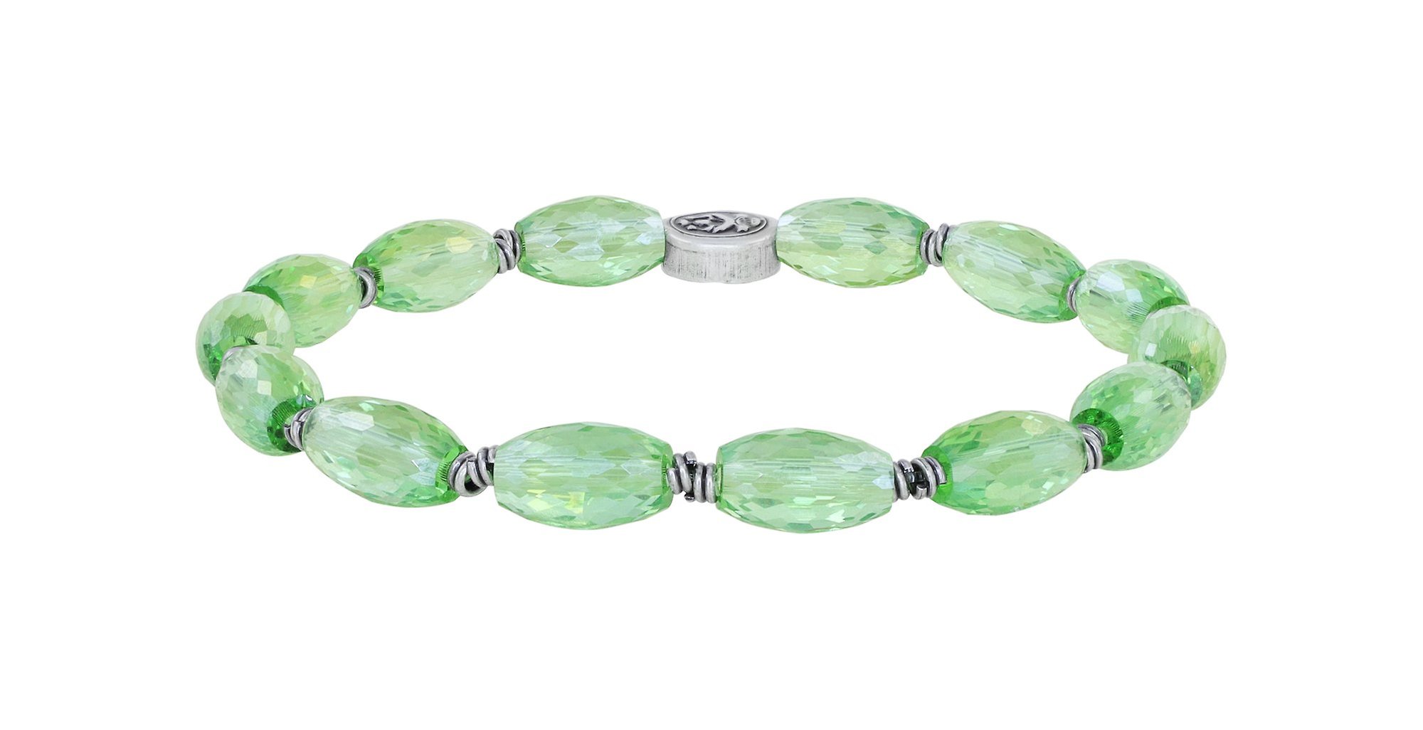 Bild für Armband elastisch Petit Glamour d´Afrique Grün  