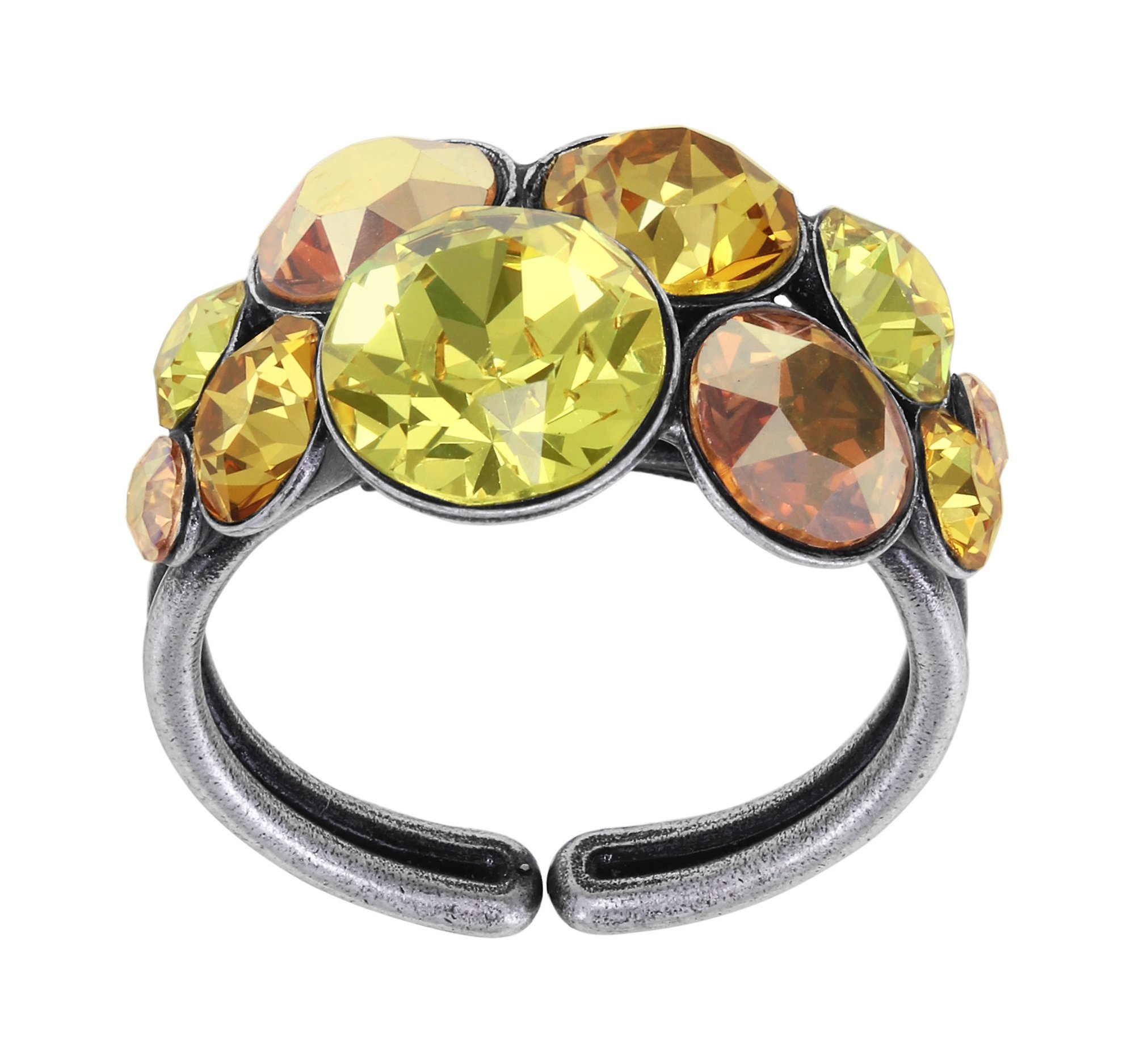 Bild für Ring Petit Glamour Gelb  