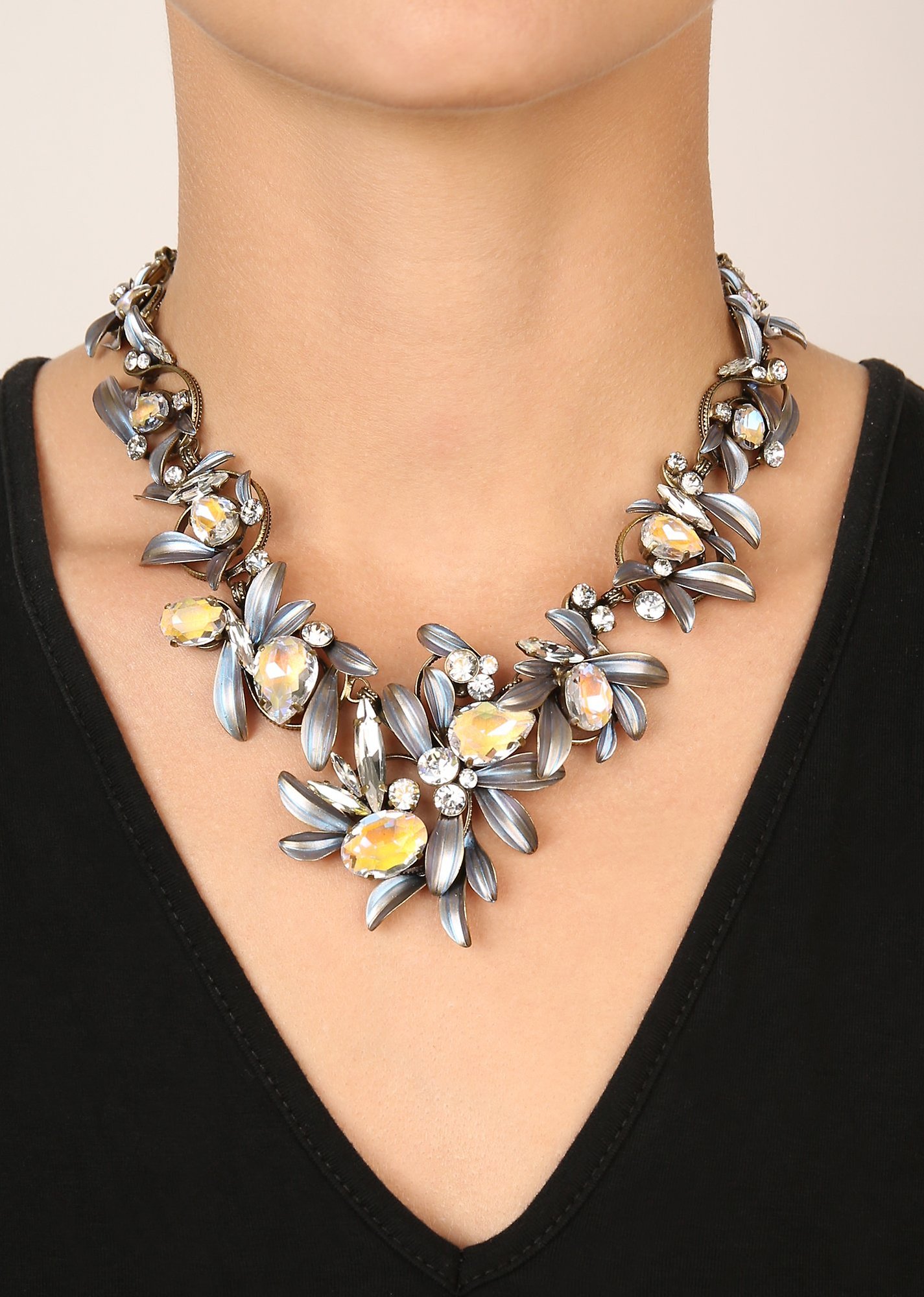 Bild für Halskette Collier X IceForest Weiß  