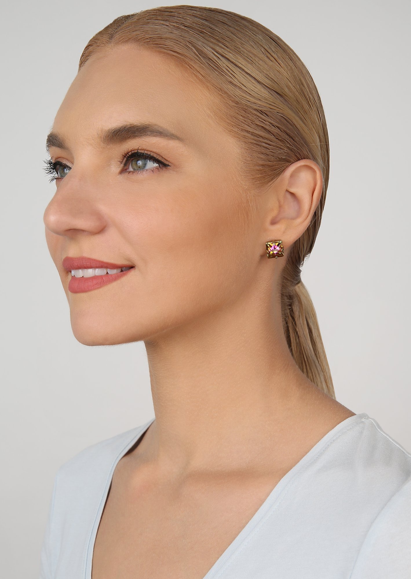 image pour Clou d'oreille Punk Classics Orange / Lila violet blue size L