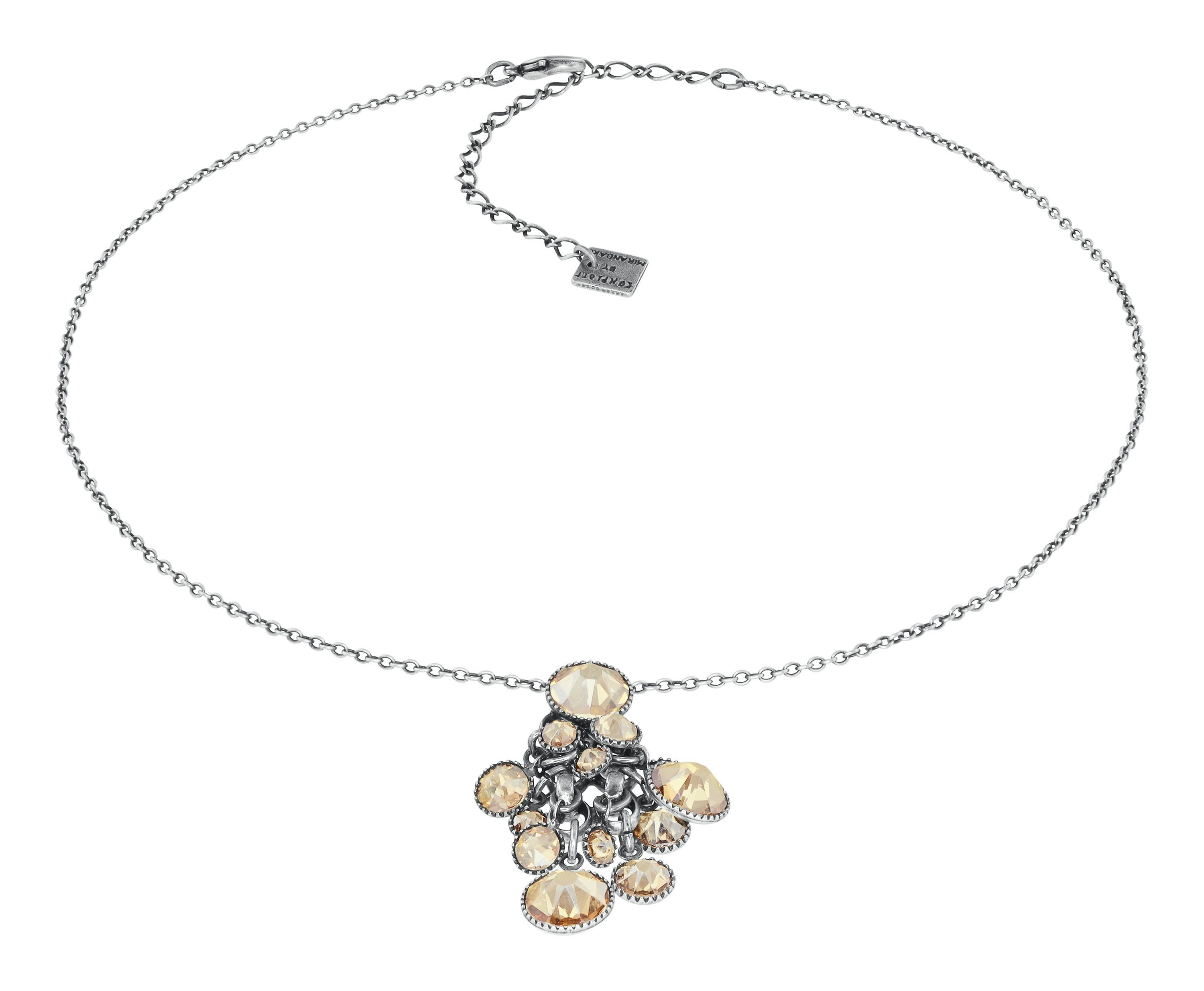 image pour Collier pendant Waterfalls Beige  