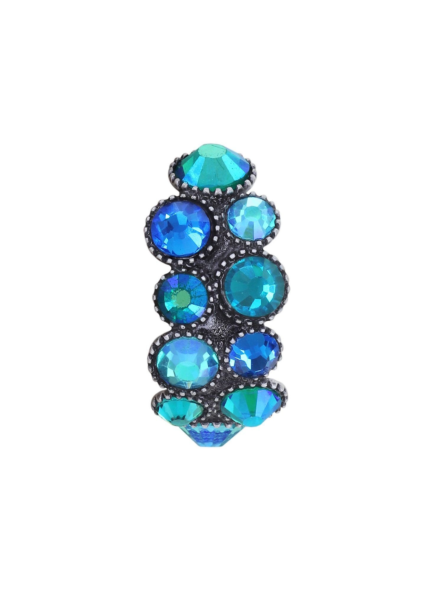 image for Ear Cuff Water Cascade Dark Blue  