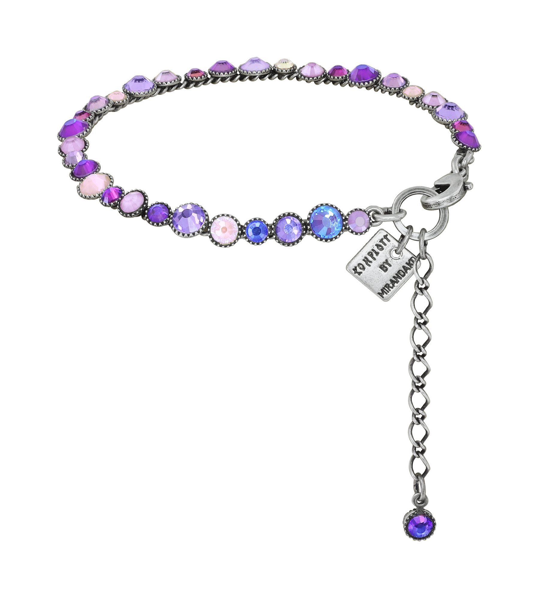 Collier Chaîne Konplott Spring Waterfalls Bleu - Neuf Avec étiquettes, Design Cascade