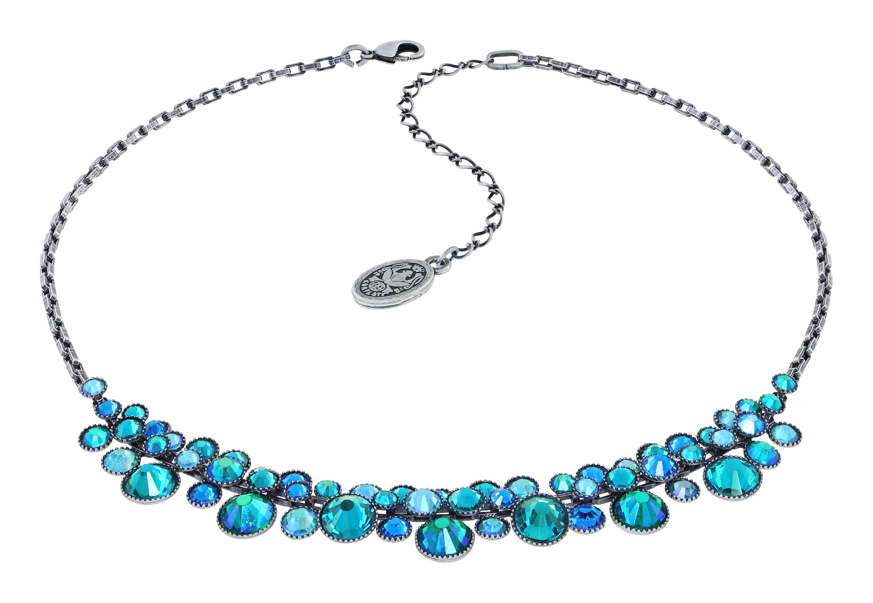 image for Necklace Water Cascade Dark Blue  