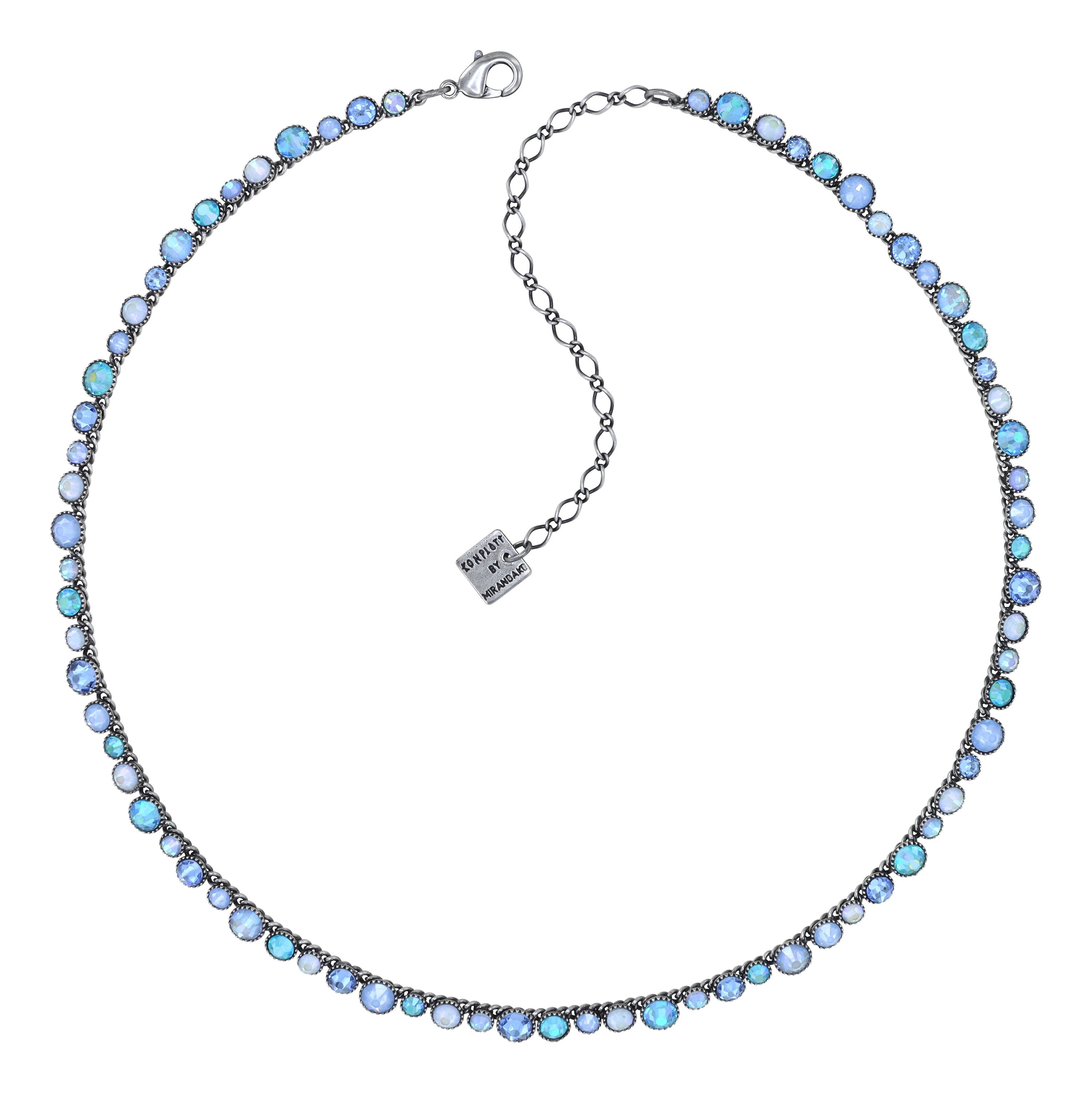 image for Necklace Water Cascade Light Blue  