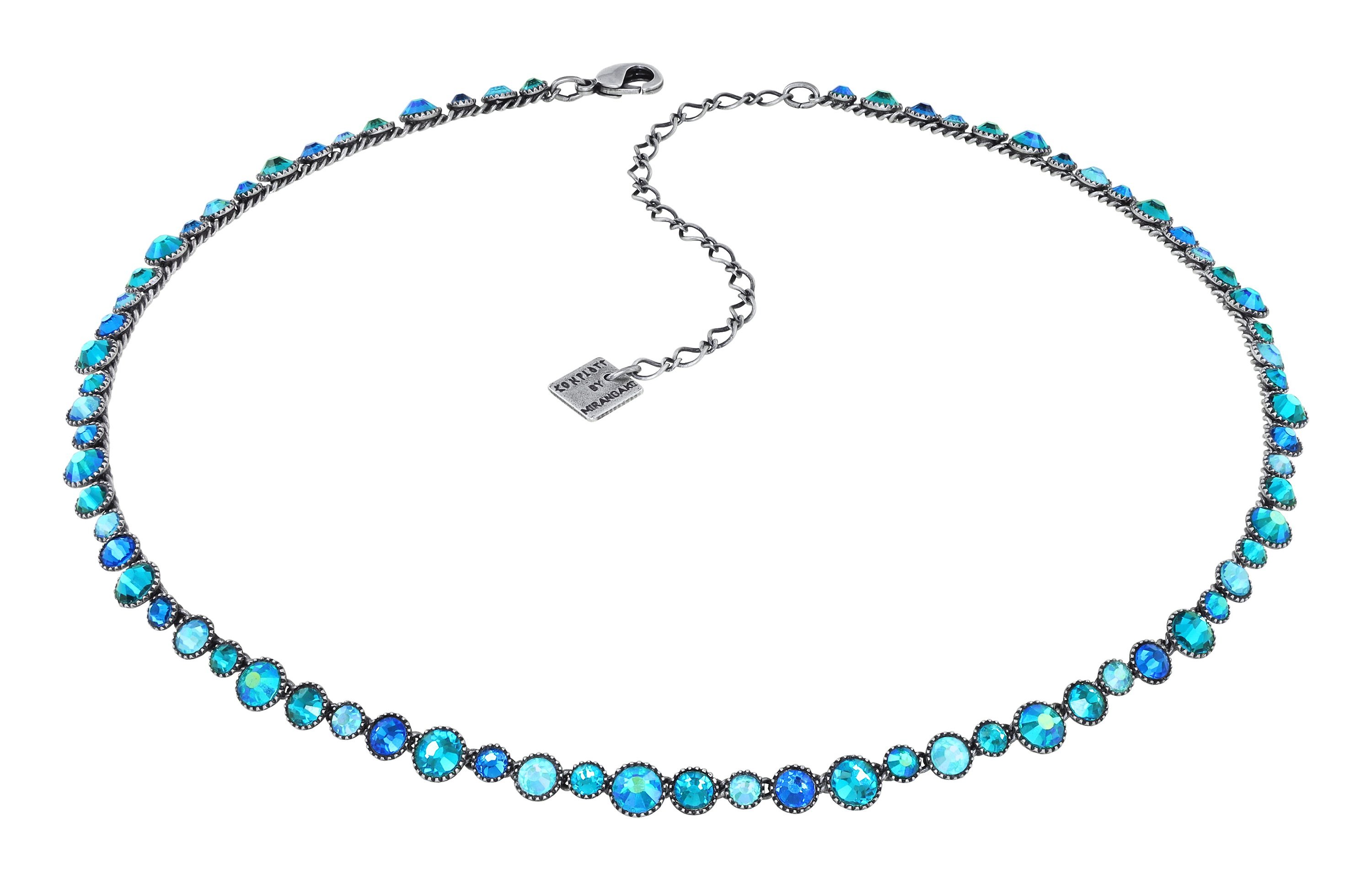 image for Necklace Water Cascade Dark Blue  