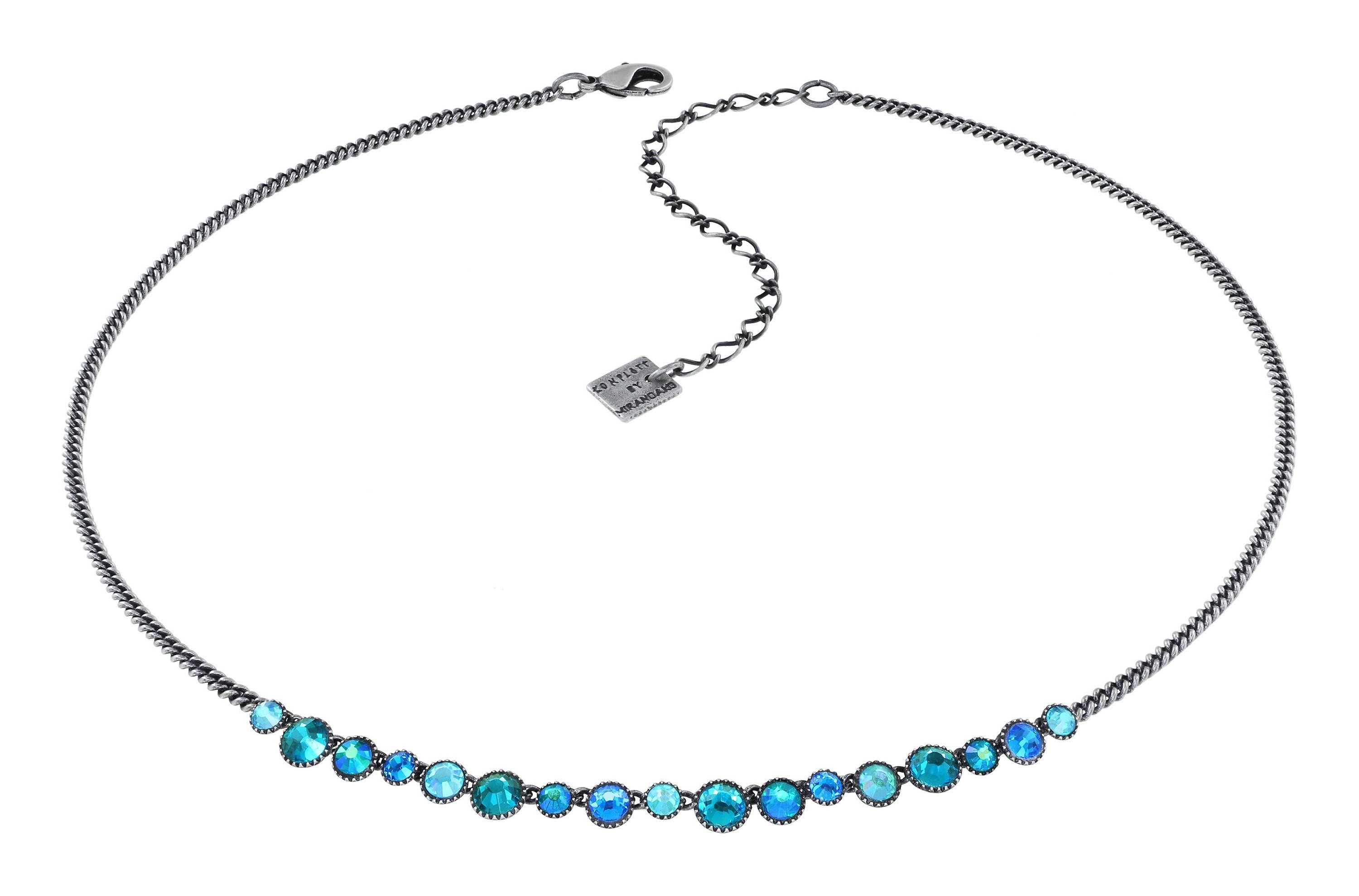 image for Necklace Water Cascade Dark Blue  