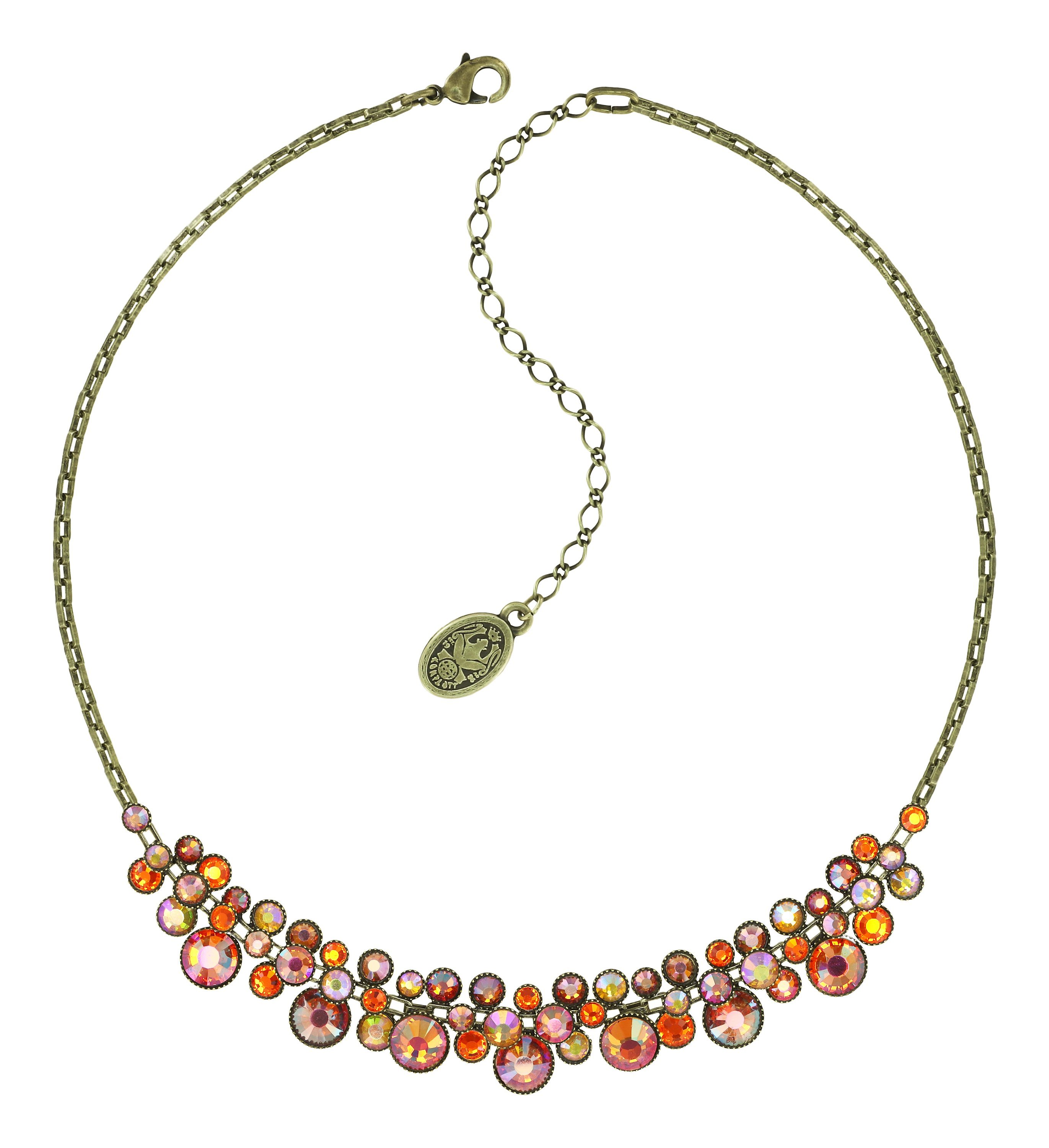 image pour Collier Water Cascade Orange  