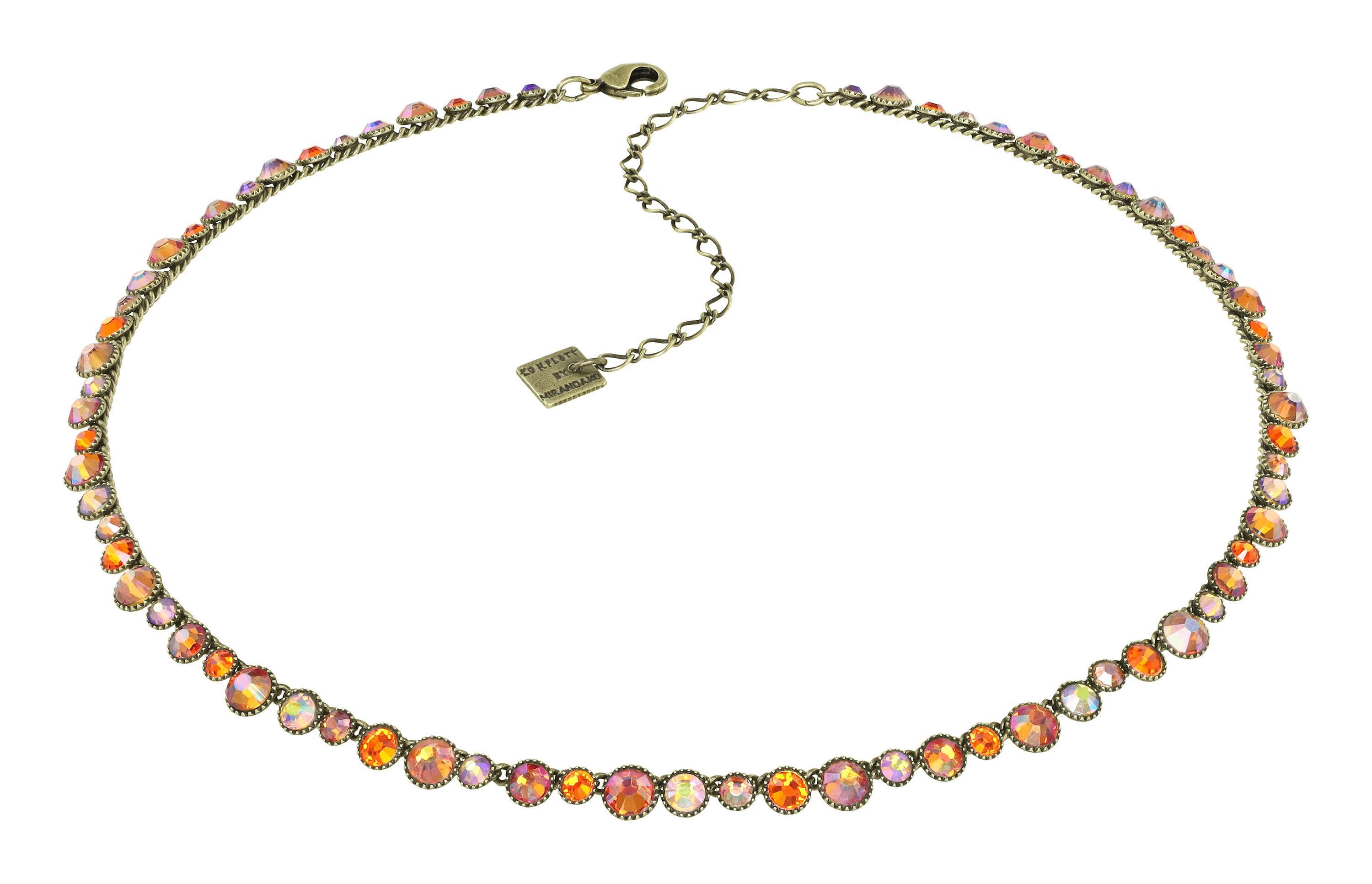 image for Necklace Water Cascade Orange  