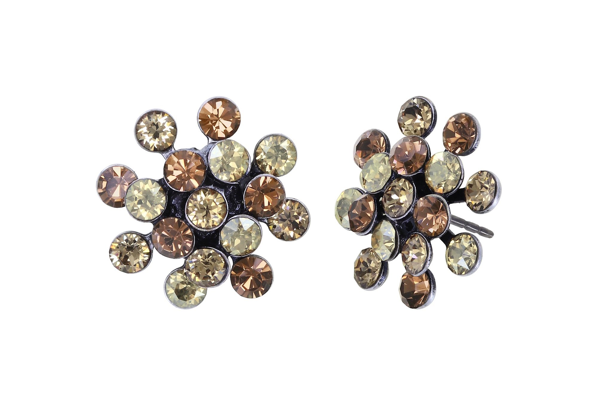 image for Earring Stud Magic Fireball Brown  mini