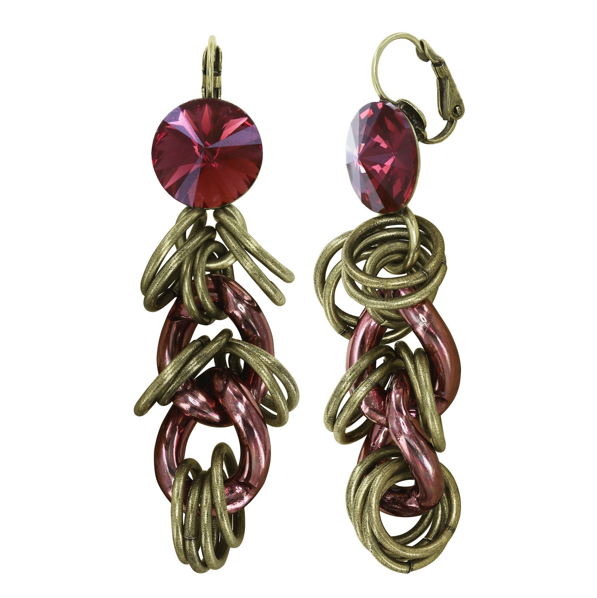 image pour Boucles d'oreilles Eurowire pendantes Unchained Cuivre  