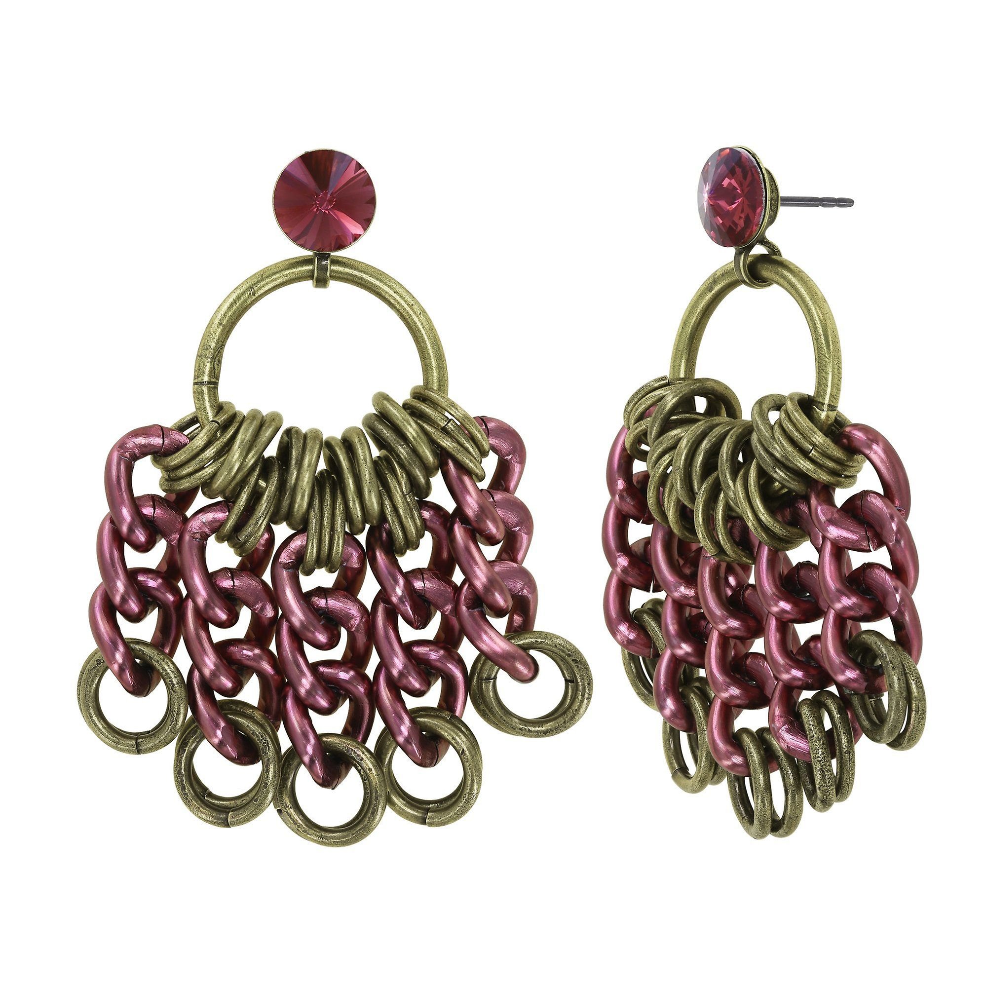 image pour Clou d'oreille pendant Unchained Cuivre  