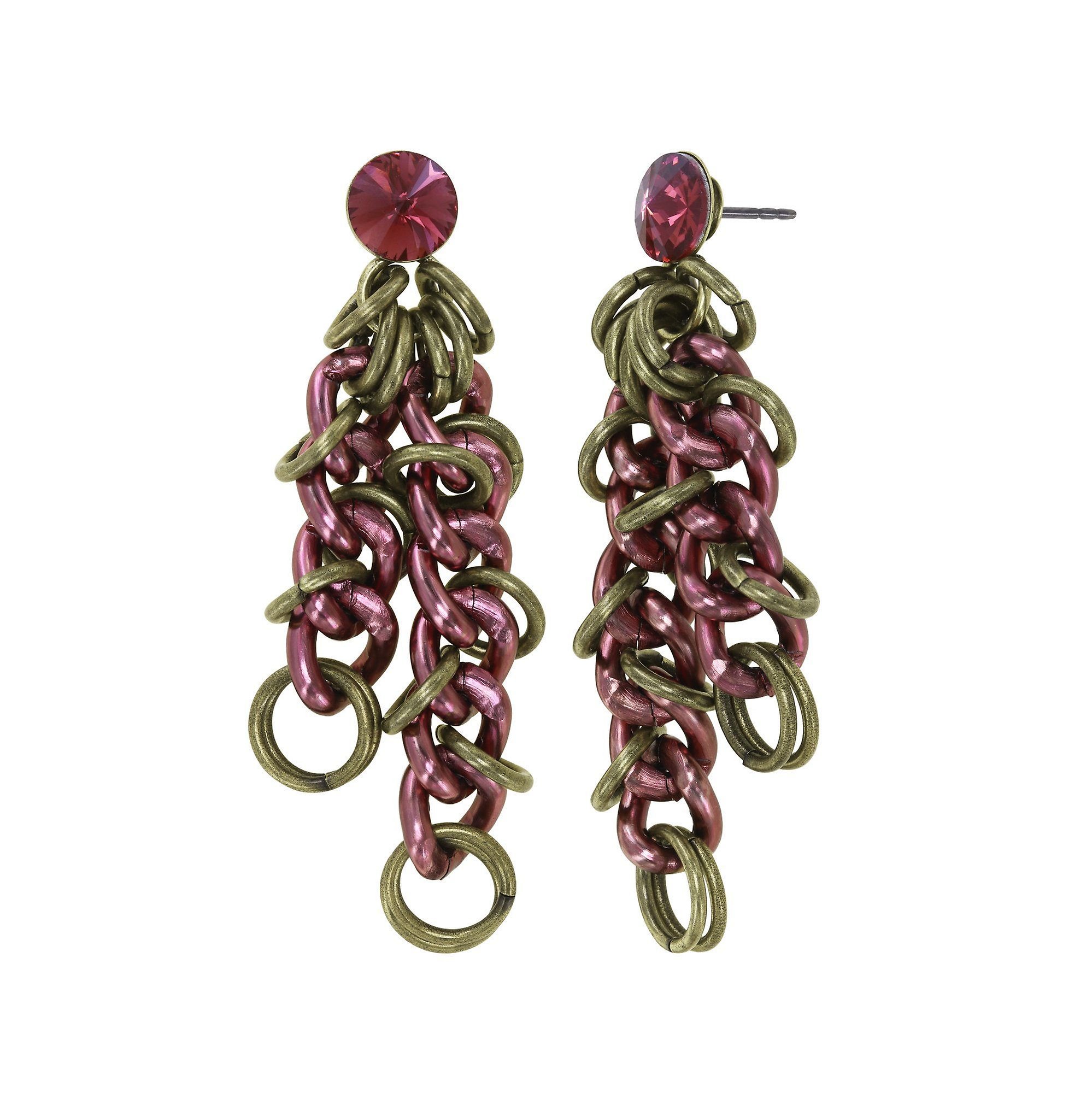 image pour Clou d'oreille pendant Unchained Cuivre  