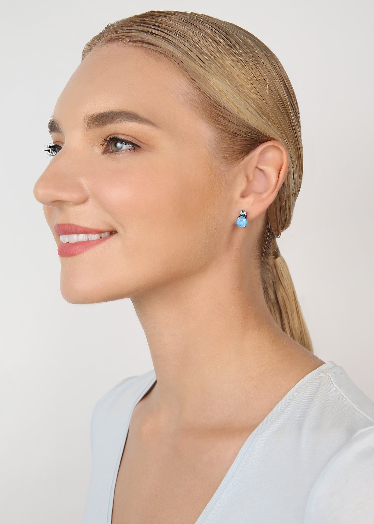 image pour Clou d'oreille Ballroom Bleu  