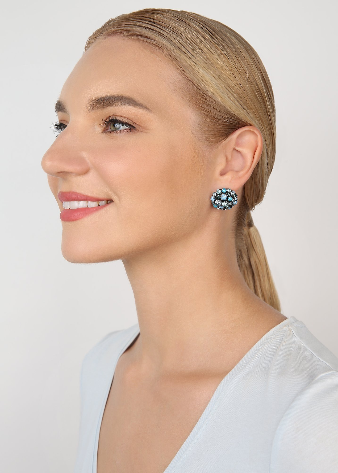 Kép Earring stud Ballroom Blue  