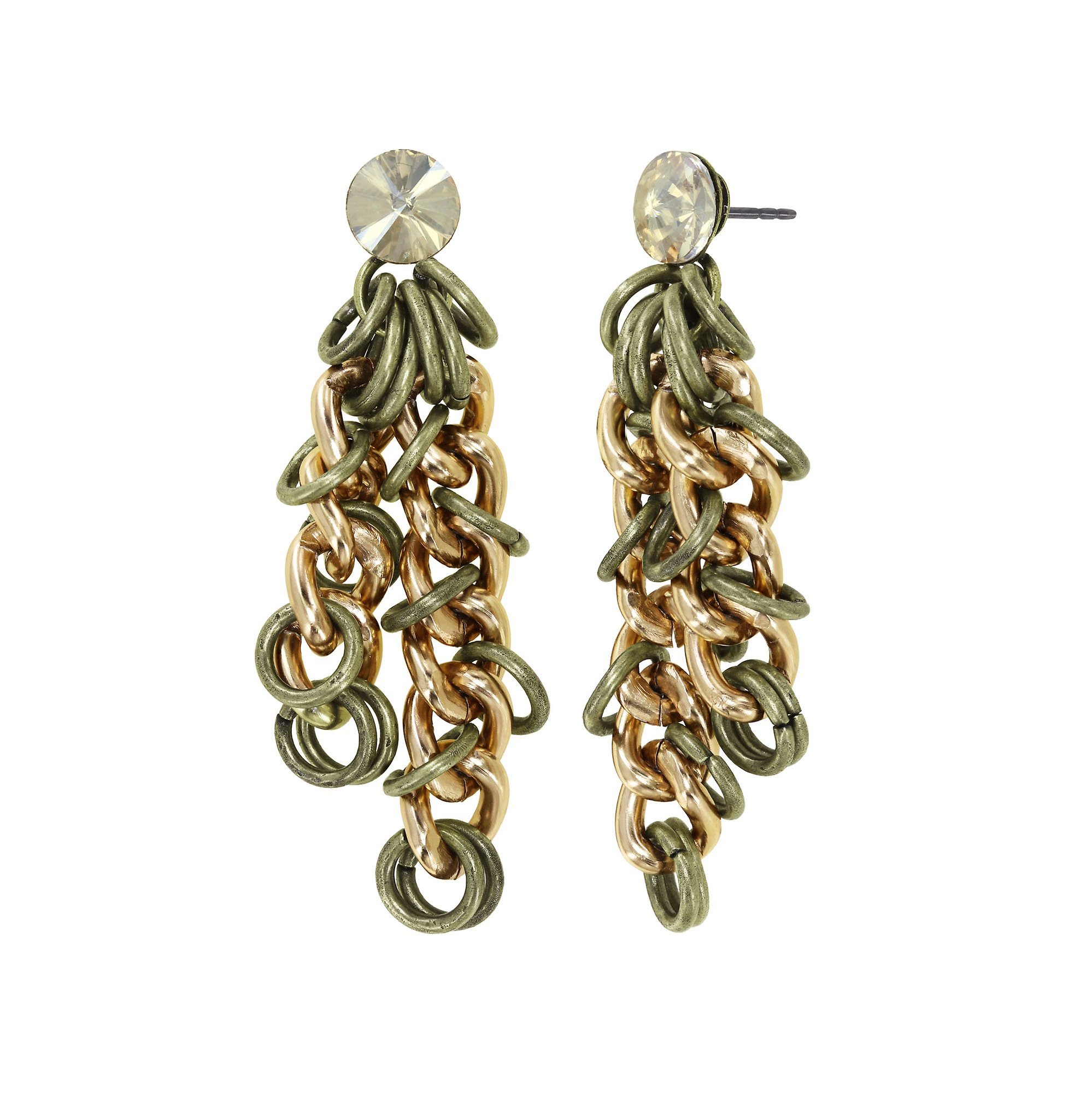 Bild für Ohrstecker baumelnd Unchained Gold  