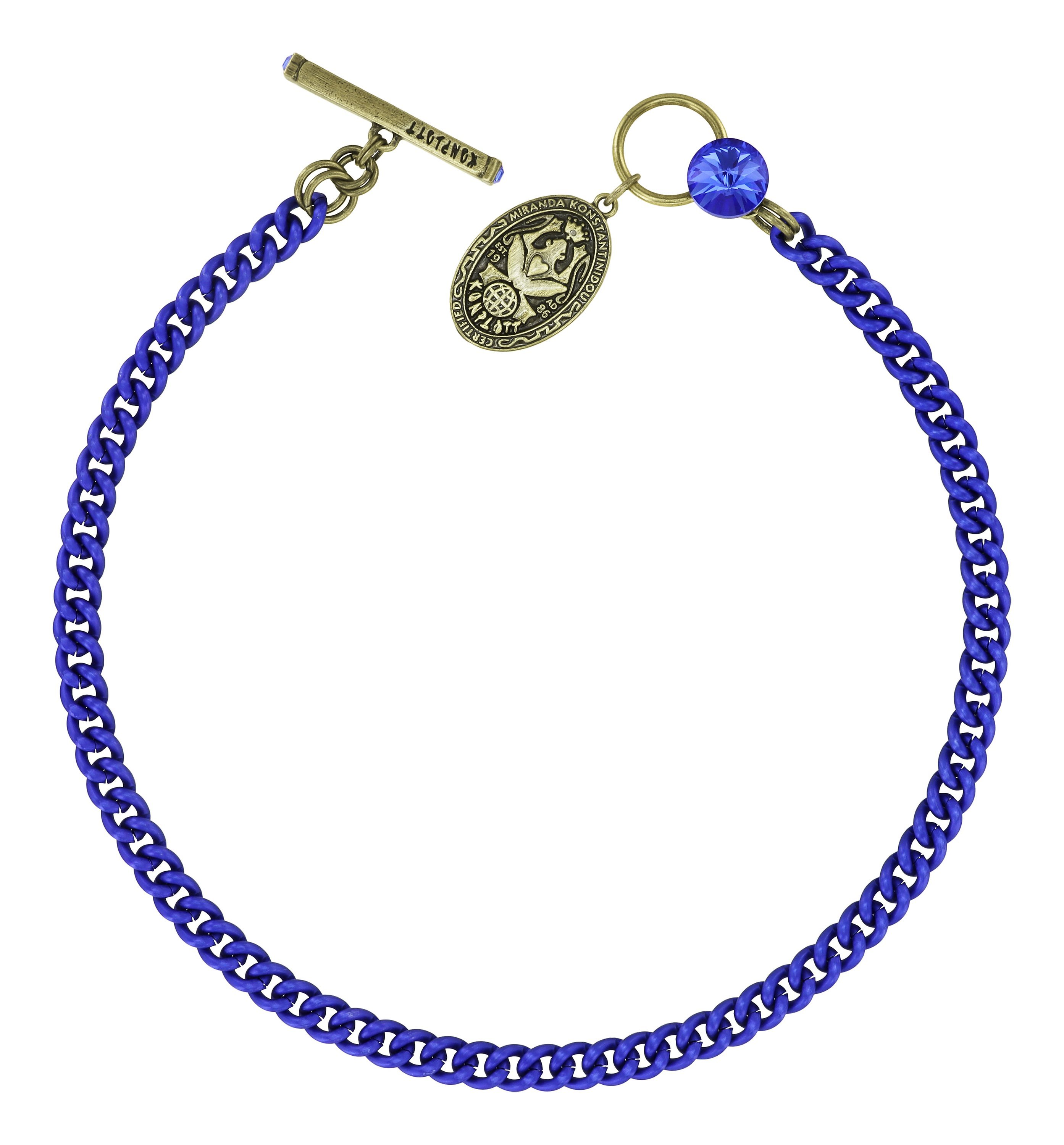 image for Necklace Unchained Blue / Lila  